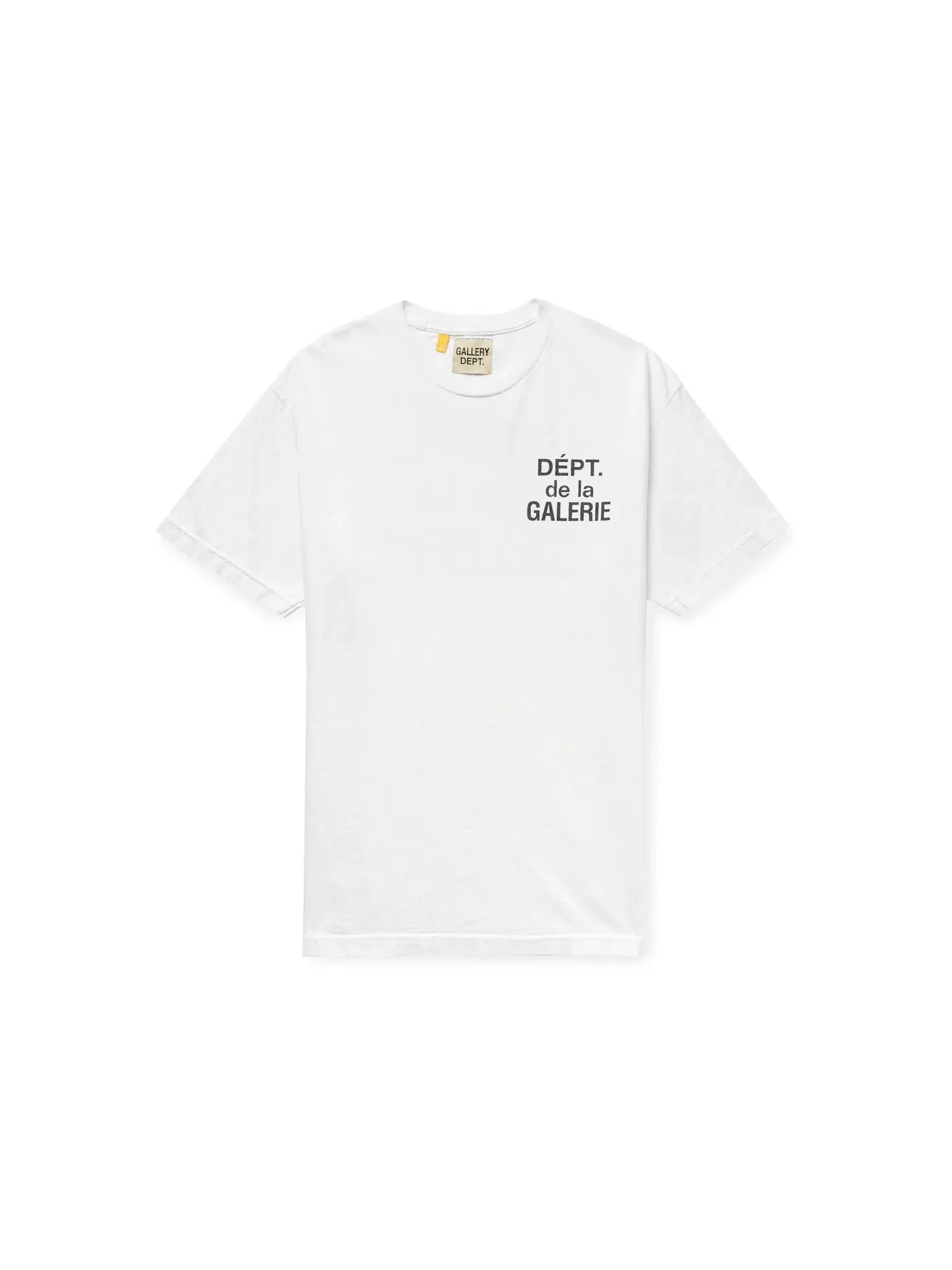 Мужская футболка с принтом Gallery Dept. T-shirt — изображение 2 из 2, белый
