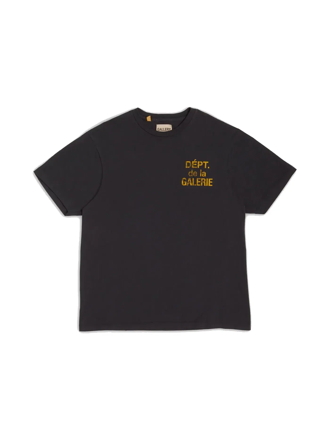 Мужская футболка с принтом Gallery Dept. T-Shirt — изображение 2 из 2, черный