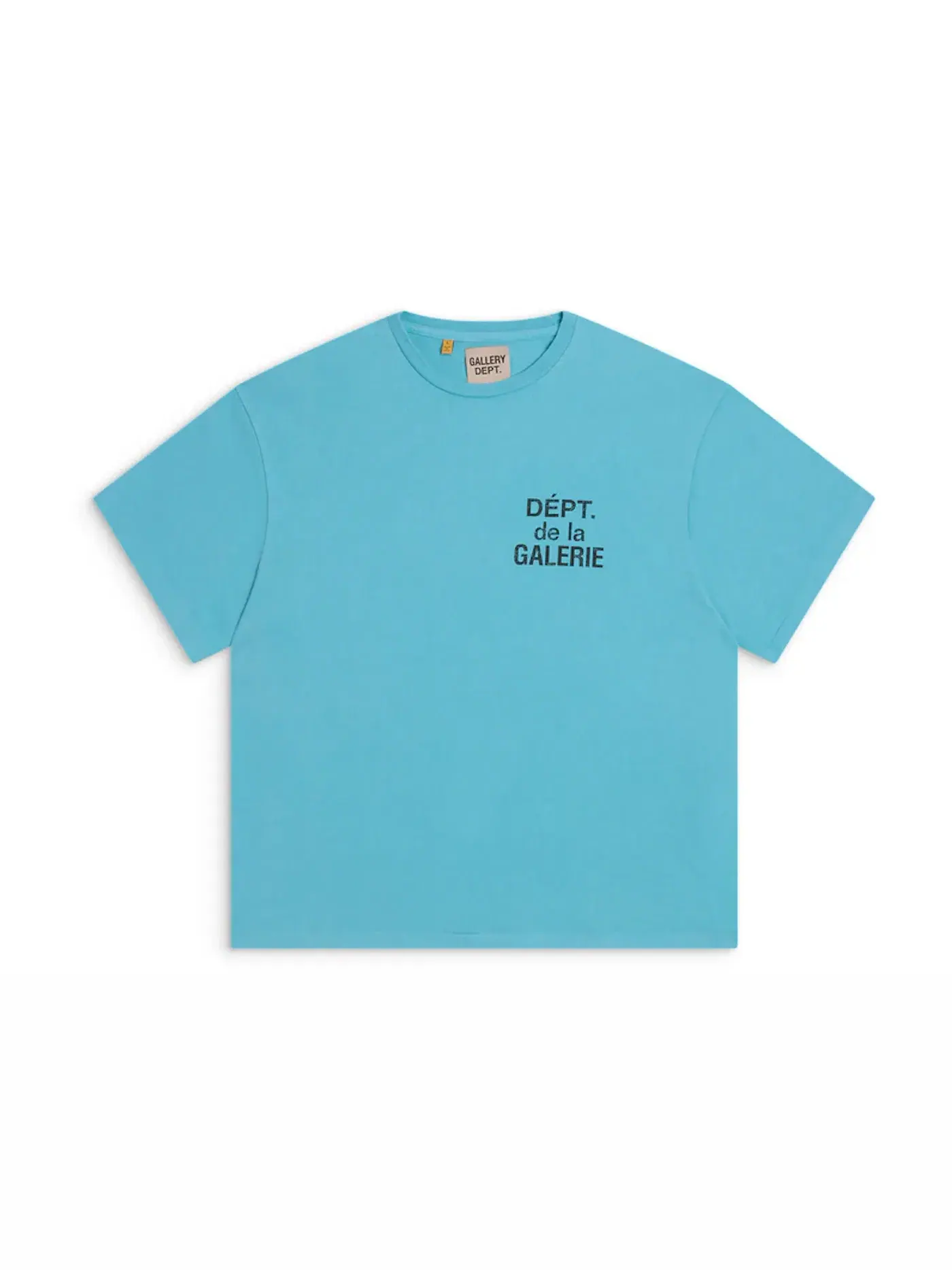 Мужская футболка с принтом Gallery Dept. Tee — изображение 2 из 2, зеленый