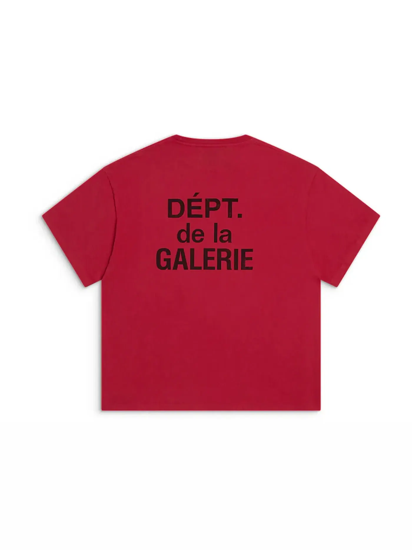 Мужская футболка с принтом Gallery Dept. Tee — изображение 1 из 2, красный