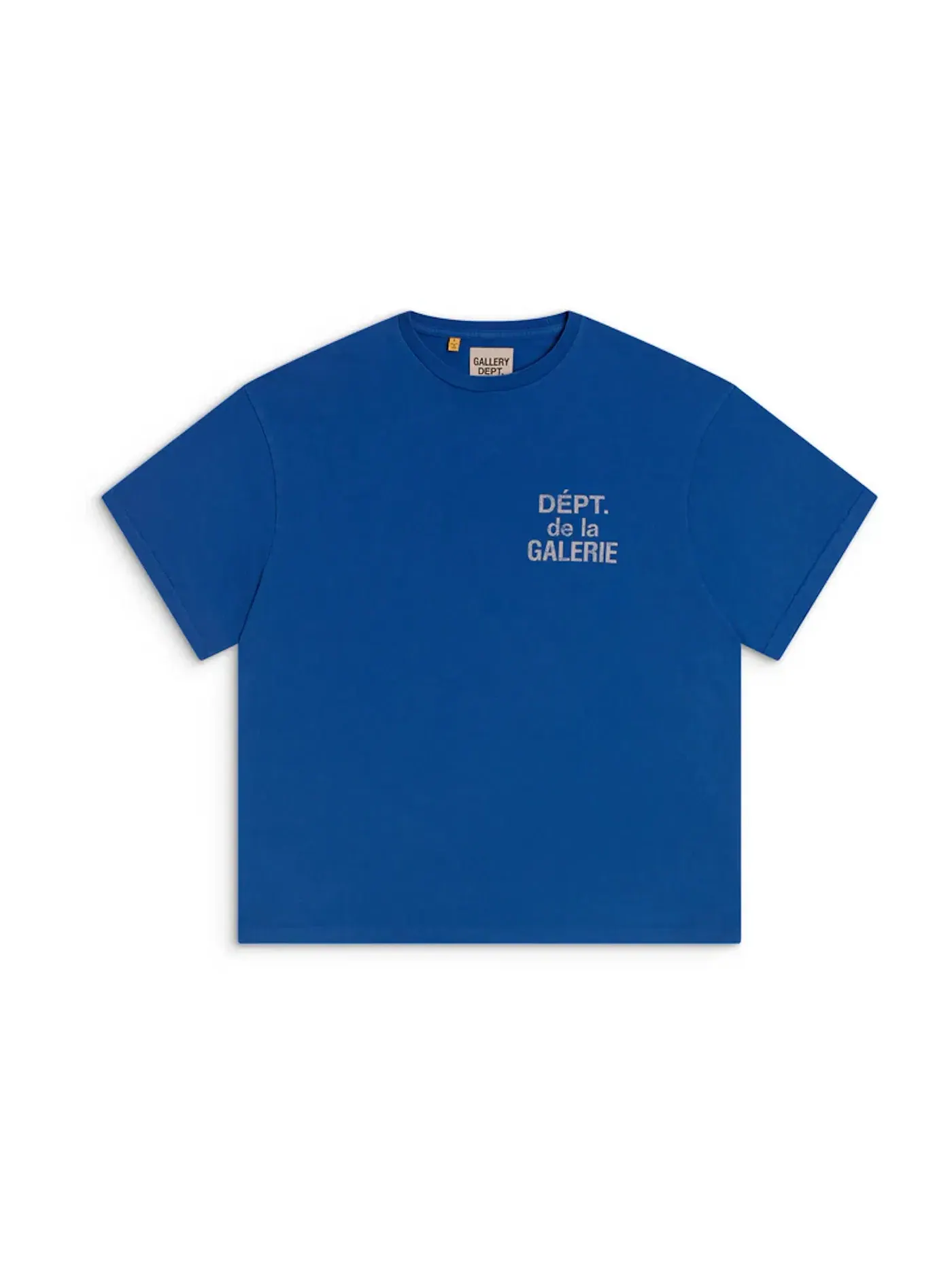 Мужская футболка с принтом Gallery Dept Tee Gallery Dept. — изображение 1 из 2, синий