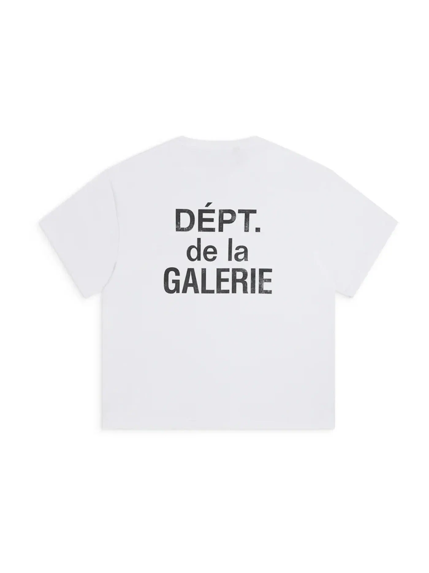 Мужская футболка с принтом Gallery Dept. Tee — изображение 1 из 2, белый