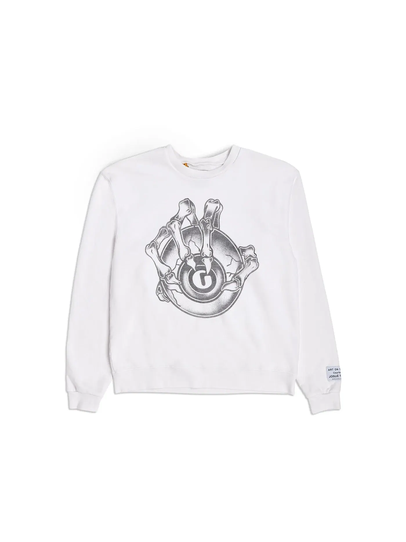 Мужской свитшот с круглым вырезом Gallery Dept. Crewneck Sweatshirt — изображение 1 из 2, белый