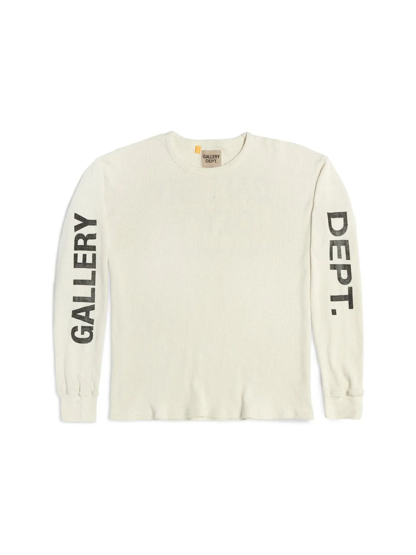 Мужская футболка с длинным рукавом Gallery Dept. L/S T-shirt — изображение 1 из 2, бежевый