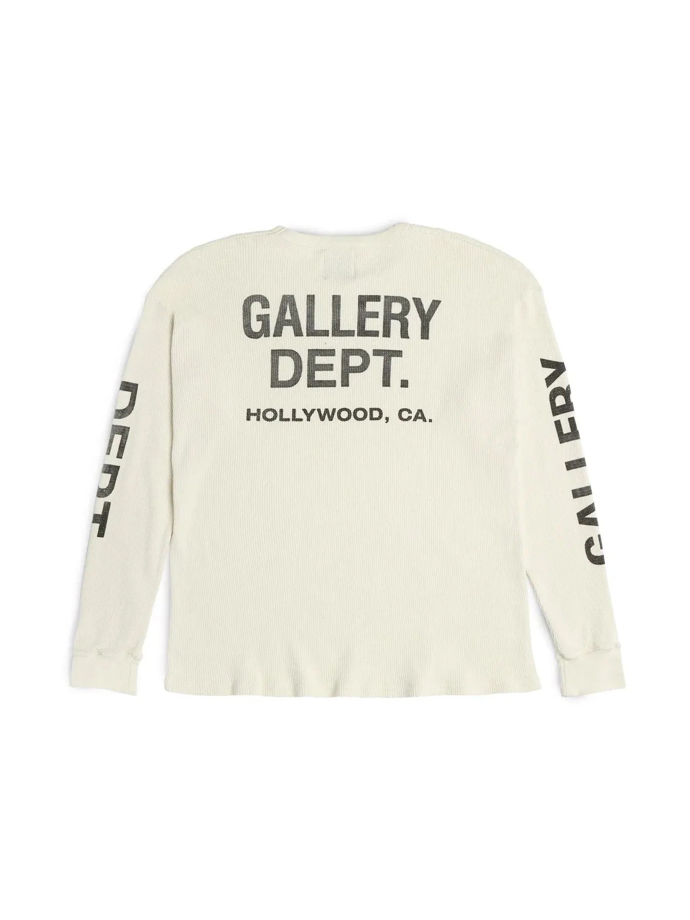 Мужская футболка с длинным рукавом Gallery Dept. L/S T-shirt — изображение 2 из 2, бежевый