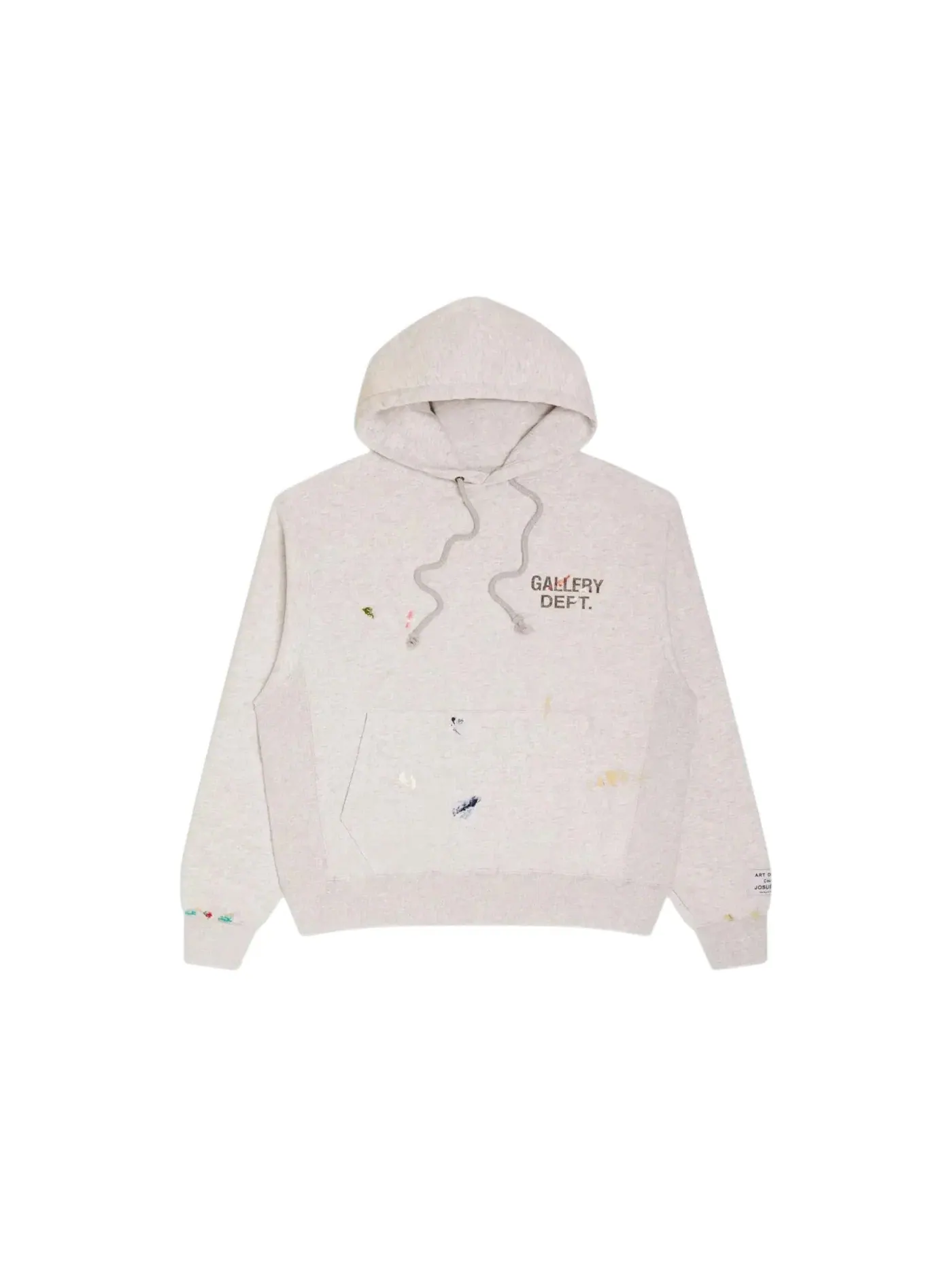 Мужской худи с принтом Gallery Dept. Gd Paint Logo Hoodie — изображение 1 из 1, этер