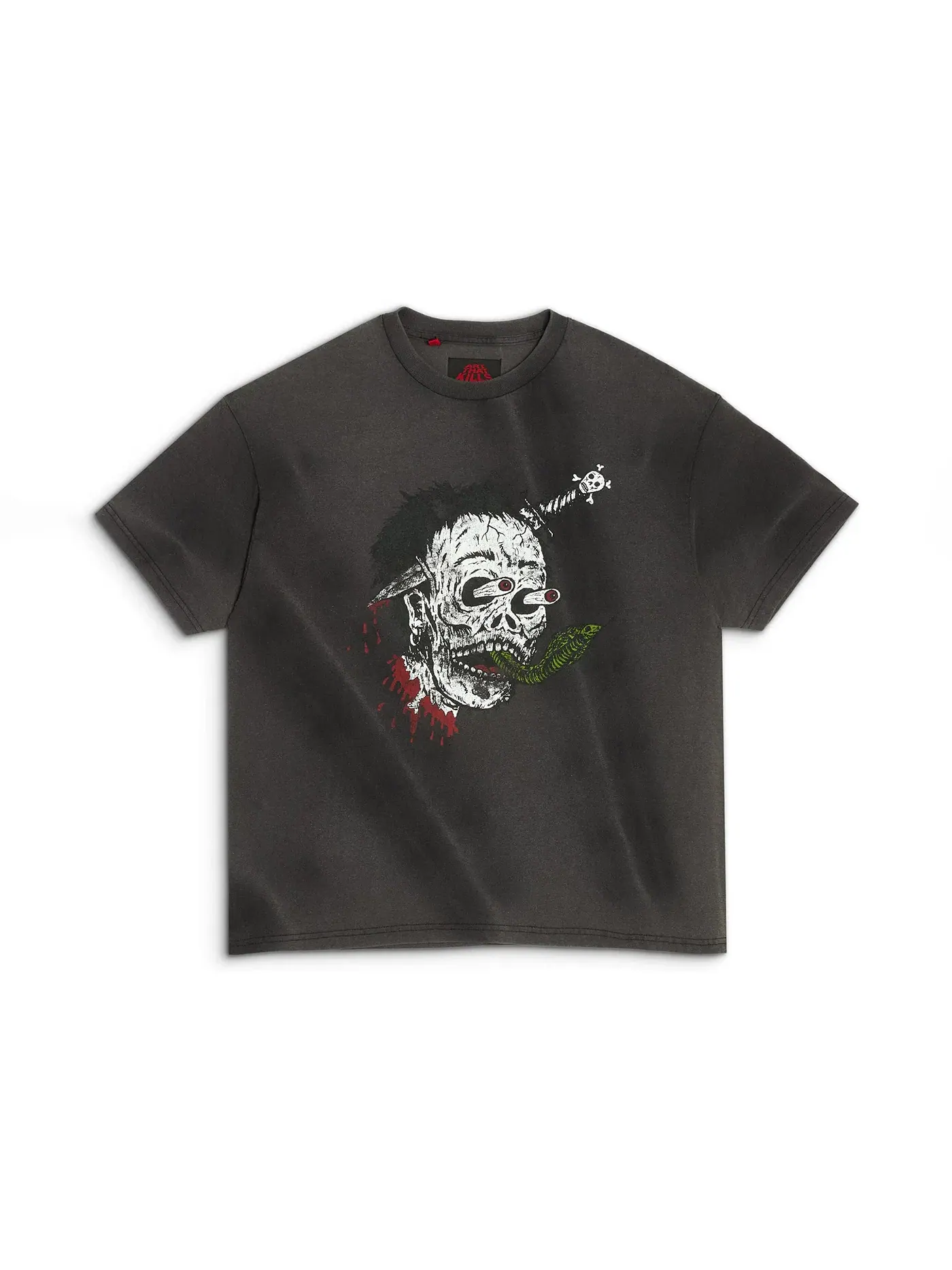 Мужская футболка с принтом Gallery Dept. T-Shirt — изображение 1 из 2, черный