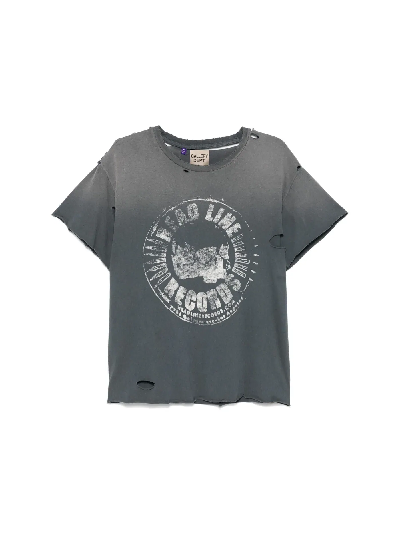 Мужская футболка с принтом Gallery Dept. T-shirt — изображение 1 из 1, черный
