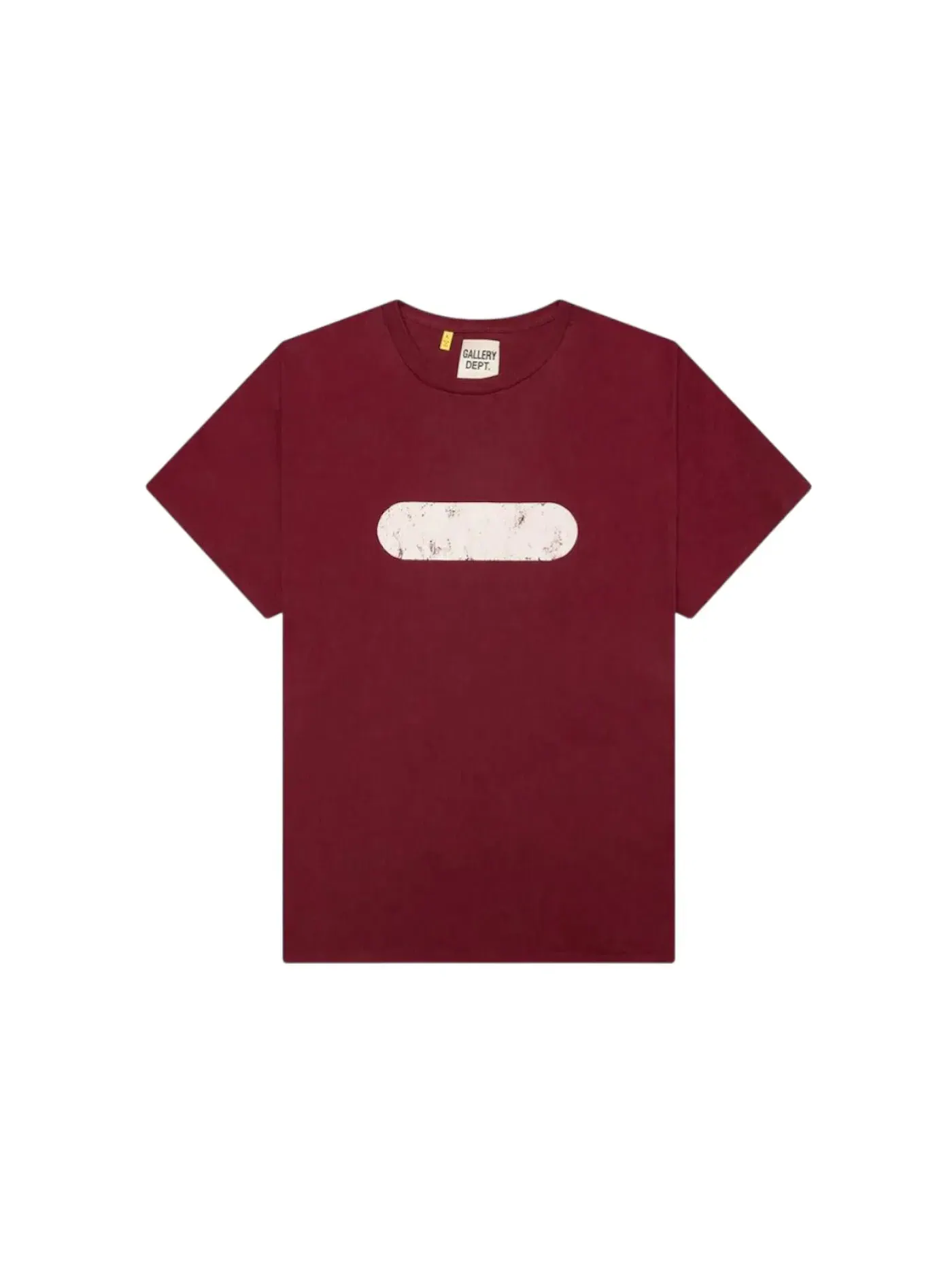 Мужская футболка с принтом Gallery Dept. Gym T-shirt — изображение 1 из 2, коричневый