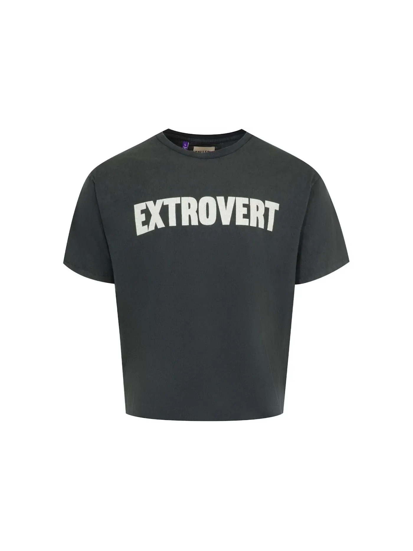 Мужская футболка с принтом Gallery Dept. Intro/Extro Reversible T-shirt — изображение 1 из 2, черный