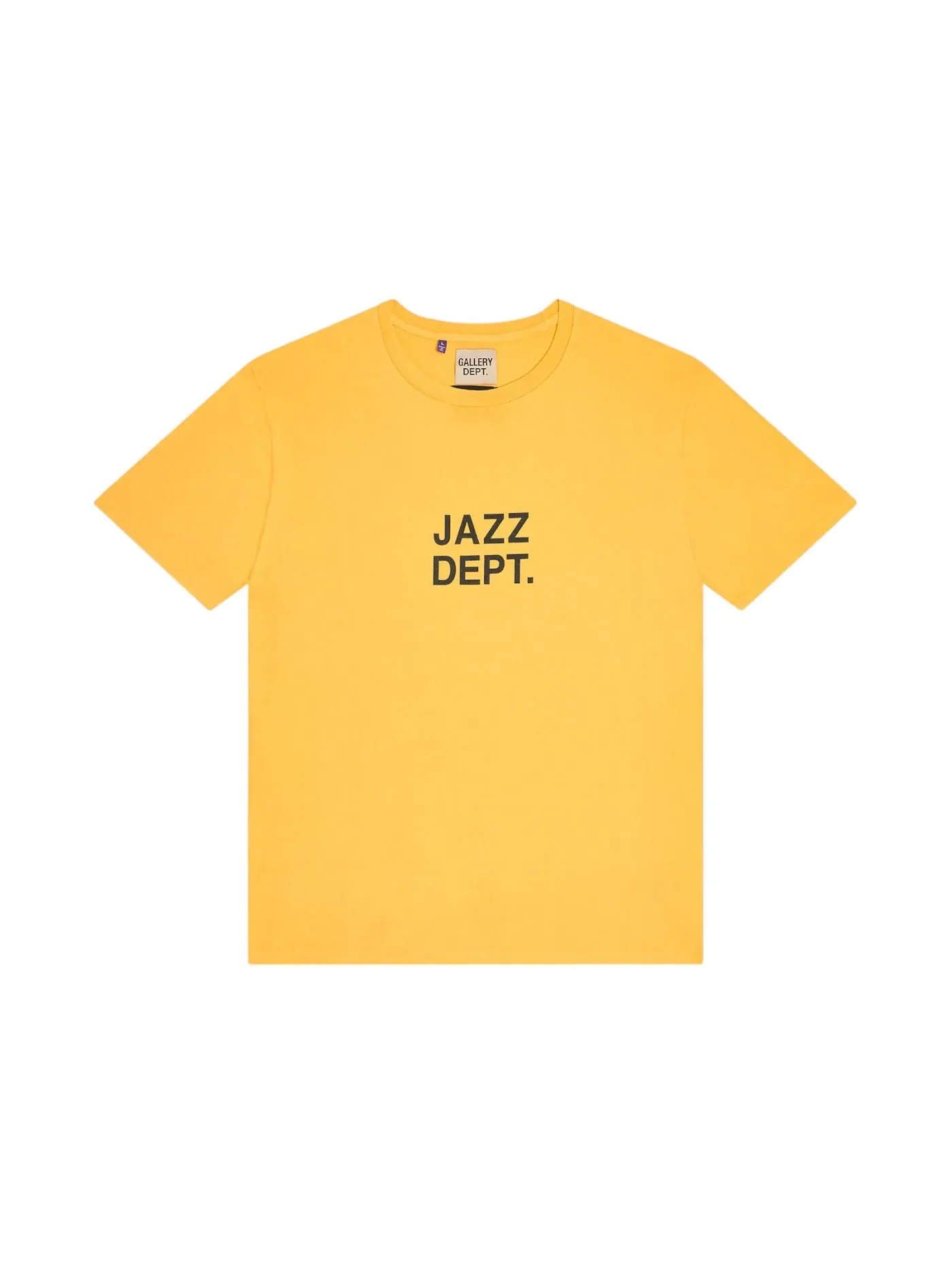 Мужская футболка с принтом Gallery Dept. Tee — изображение 1 из 2, желтый золотистый