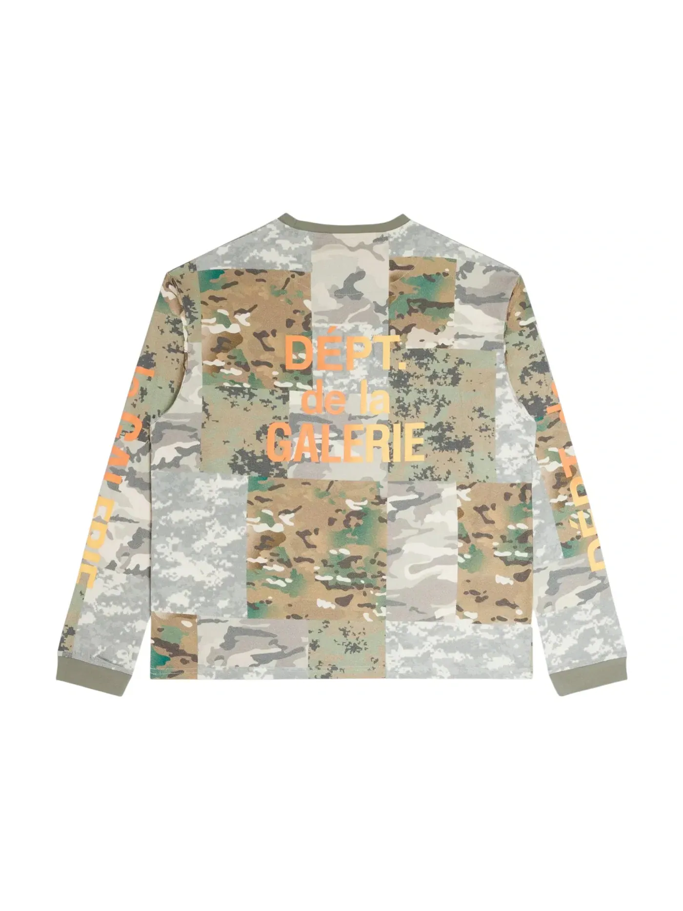 Мужская футболка с принтом Gallery Dept. Tee, Mixed Camo — изображение 2 из 2