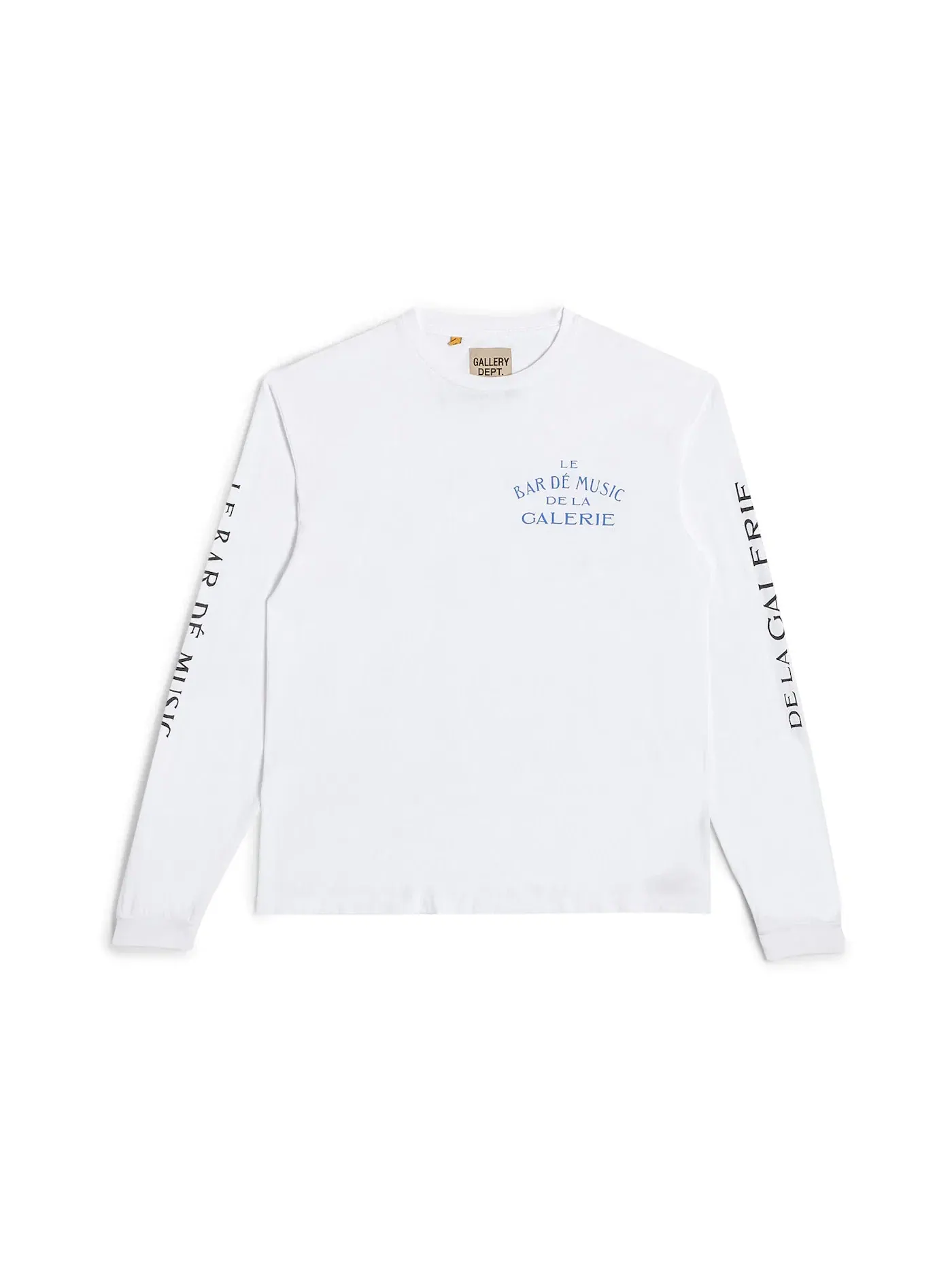 Мужская футболка с длинным рукавом Gallery Dept. L/S Tee — изображение 2 из 2, белый