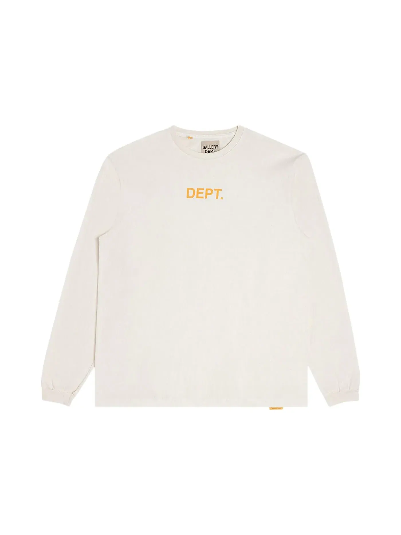 Мужская футболка с длинным рукавом Long-Sleeve Gallery Dept. — изображение 1 из 2, бежевый