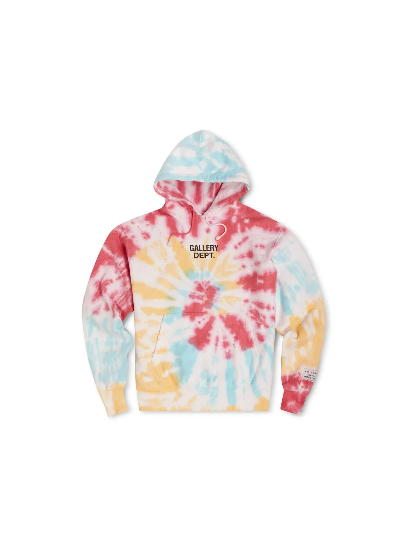 Мужская худи с принтом Gallery Dept. Hoodie — изображение 1 из 1, мульти