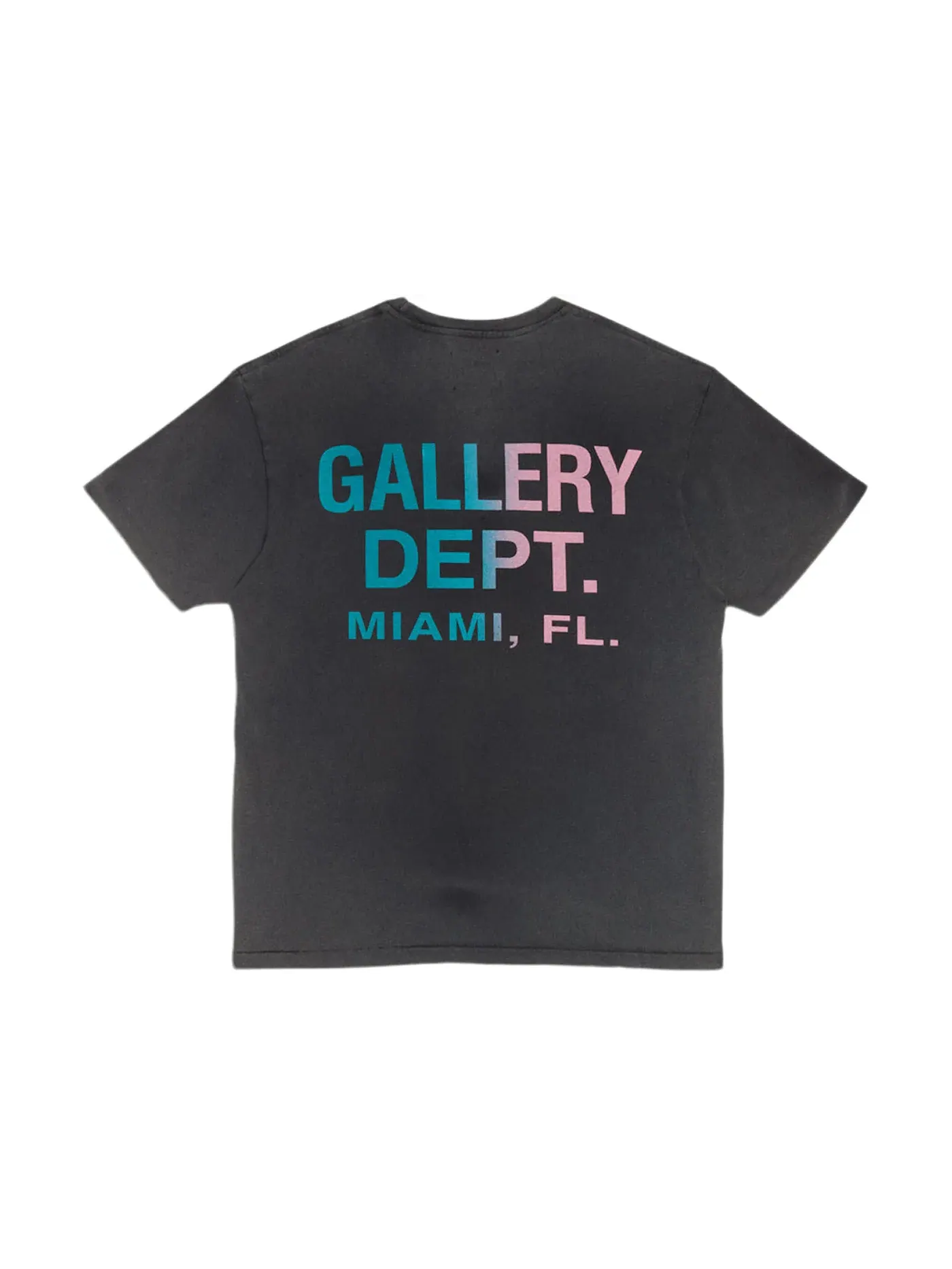 Мужская футболка с принтом Gallery Dept. Tee — изображение 2 из 2, черный
