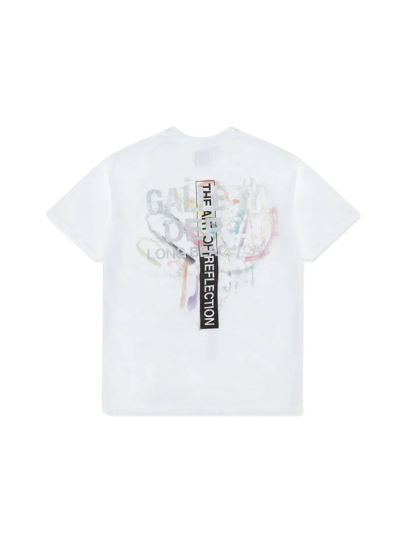 Мужская футболка с принтом Gallery Dept. T-Shirt — изображение 2 из 2, белый