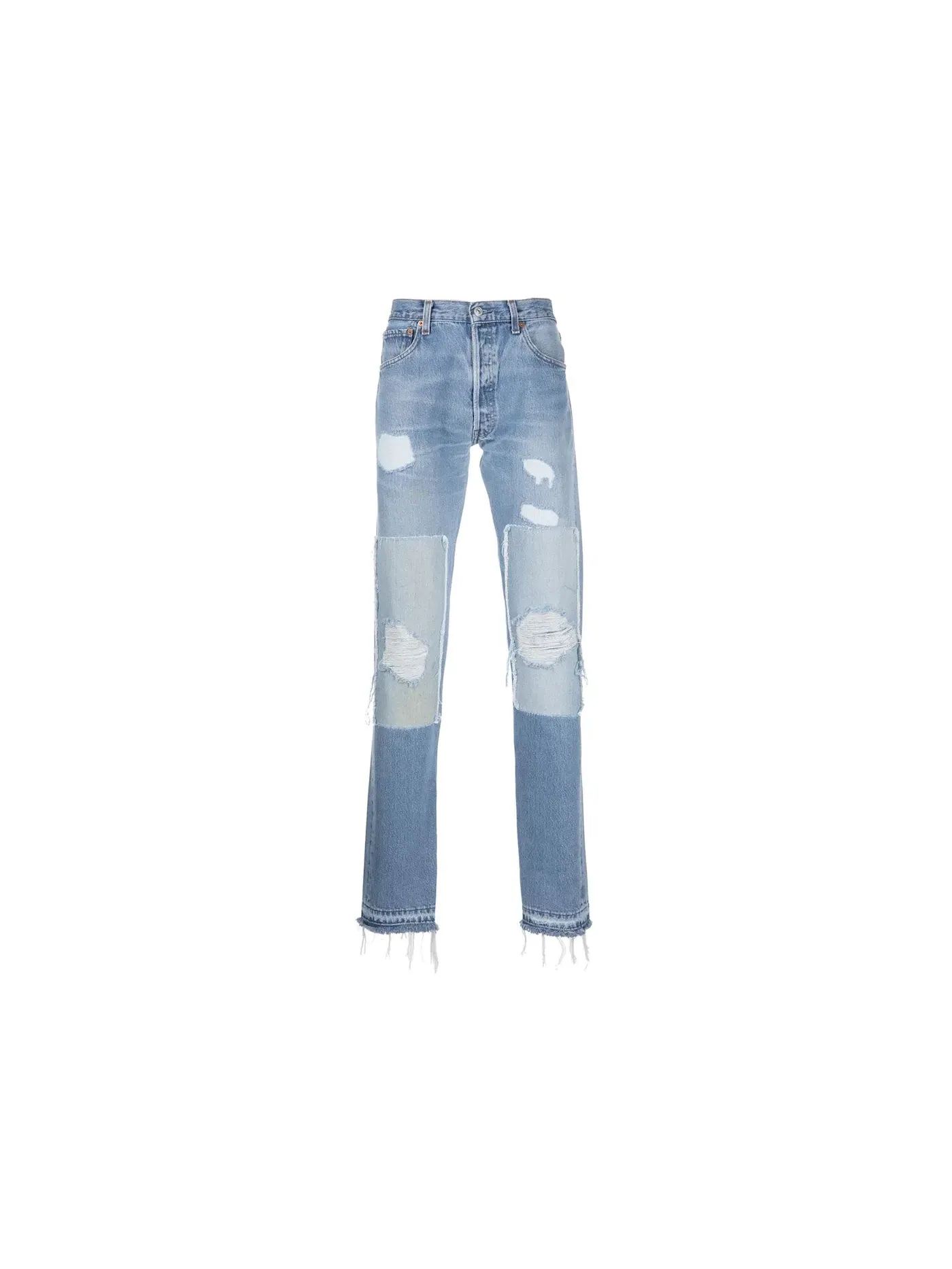 Мужские джинсы прямого кроя Jeans Gallery Dept. — изображение 1 из 1, синий