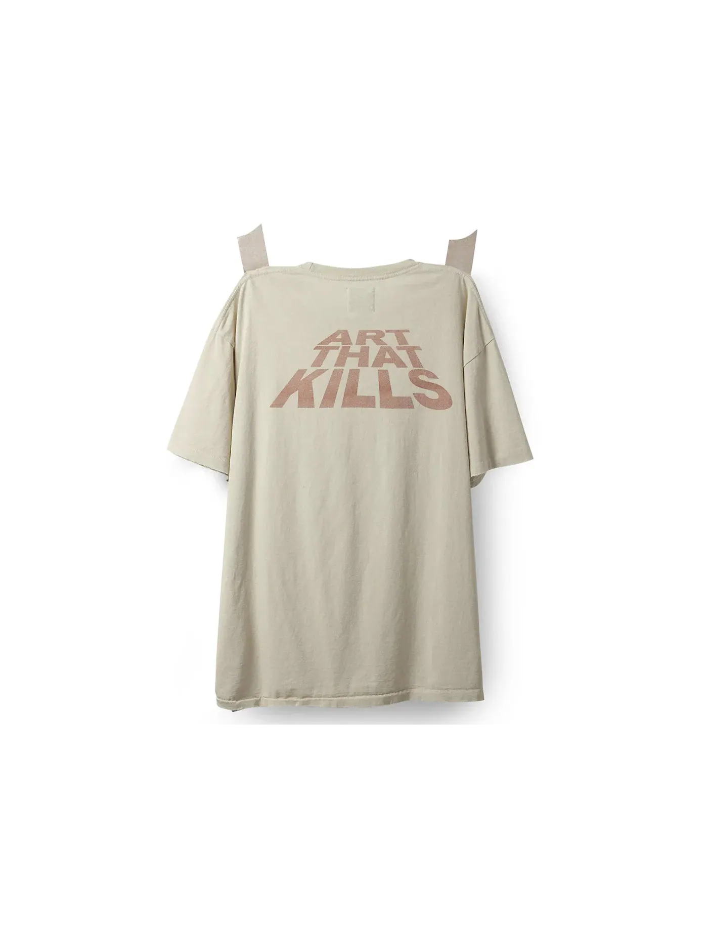 Мужская футболка с принтом Gallery Dept. Tee — изображение 2 из 2, белый
