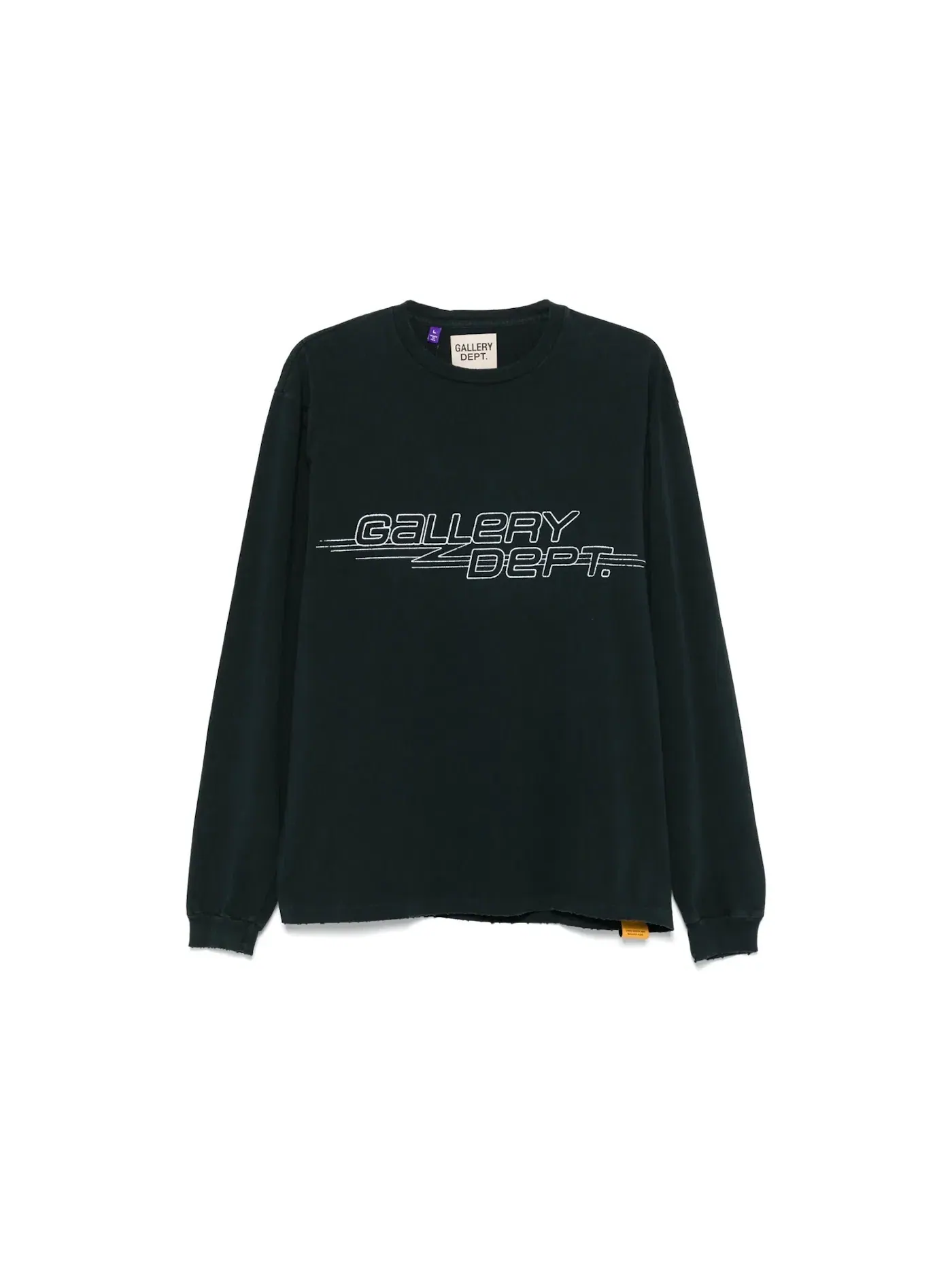 Мужской худи с принтом Gallery Dept. Hoodie — изображение 1 из 1, черный