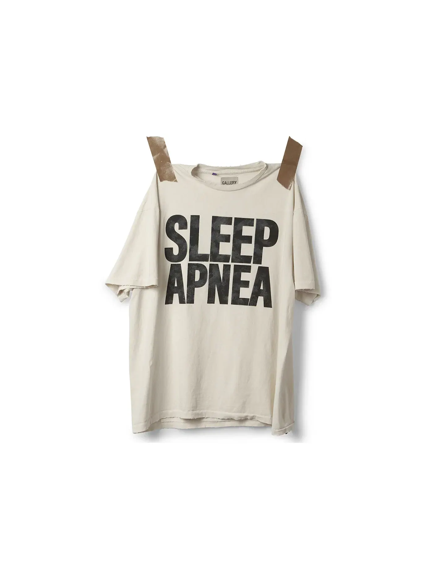 Мужская футболка с принтом Gallery Dept. Tee — изображение 1 из 2, белый