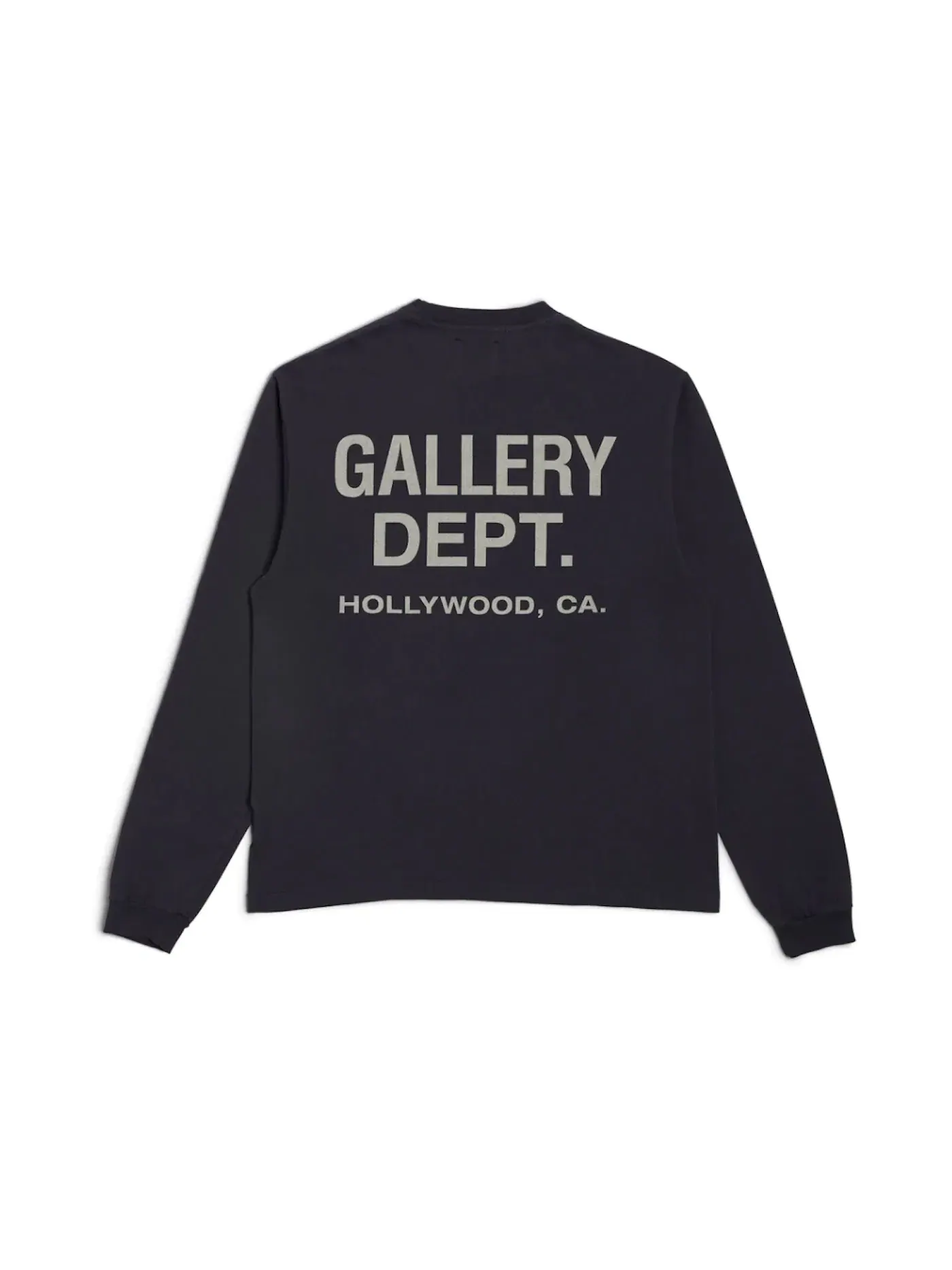 Мужская футболка с длинным рукавом Gallery Dept. Souvenir — изображение 2 из 2, черный