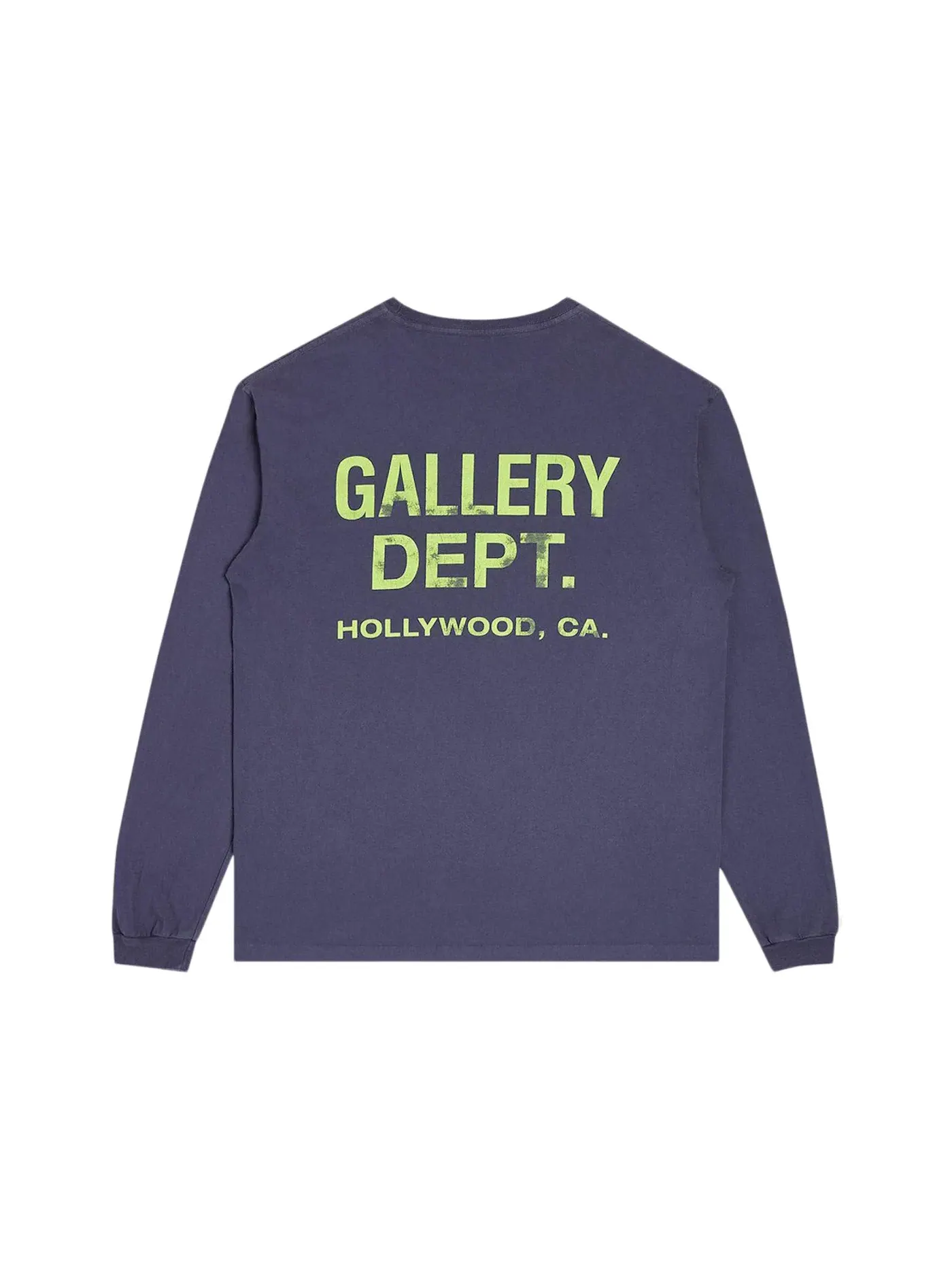 Мужская футболка с длинным рукавом Gallery Dept. Souvenir — изображение 2 из 2, темно-синий