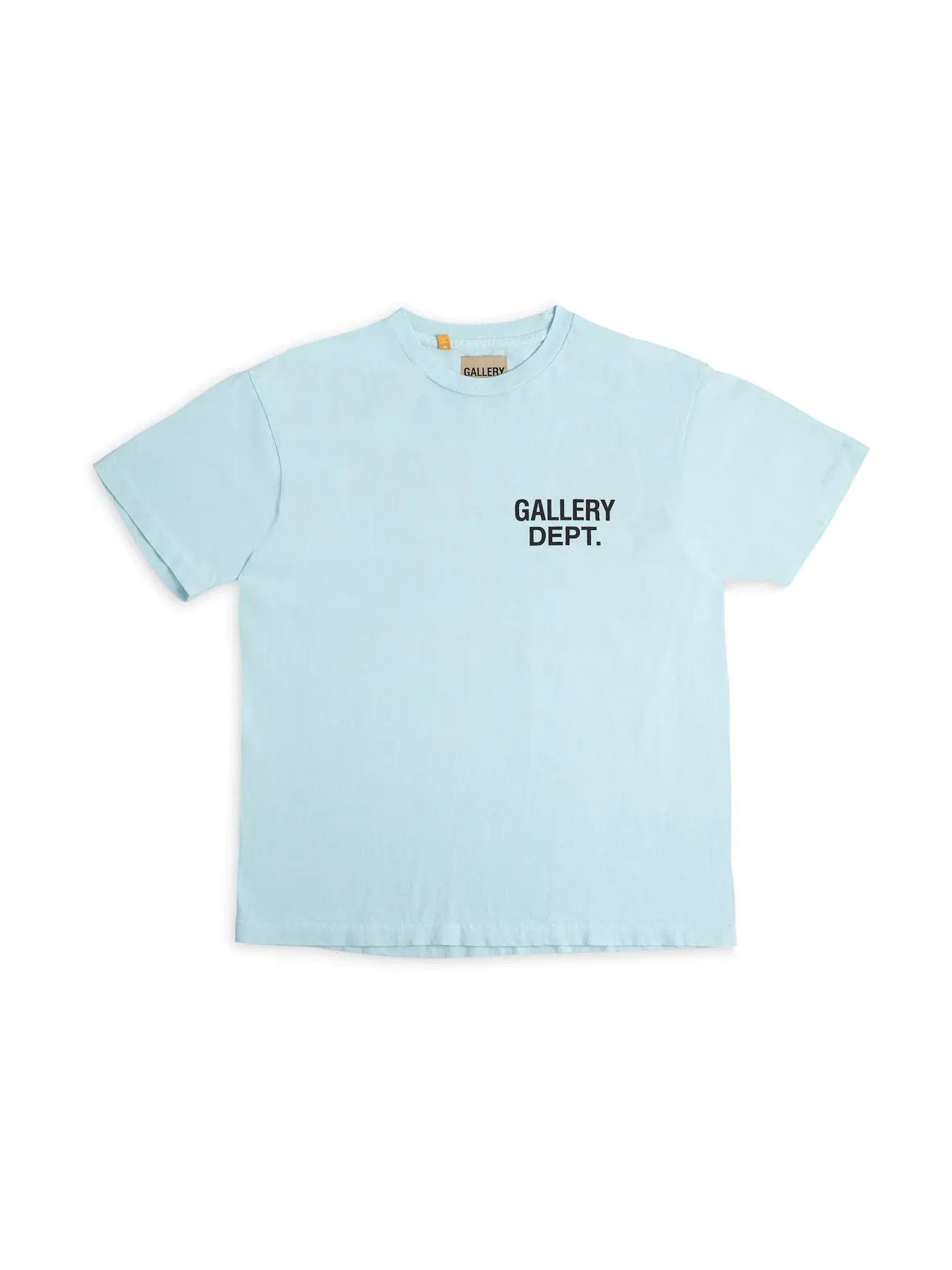 Мужская футболка с принтом Gallery Dept. T-shirt — изображение 1 из 2, синий