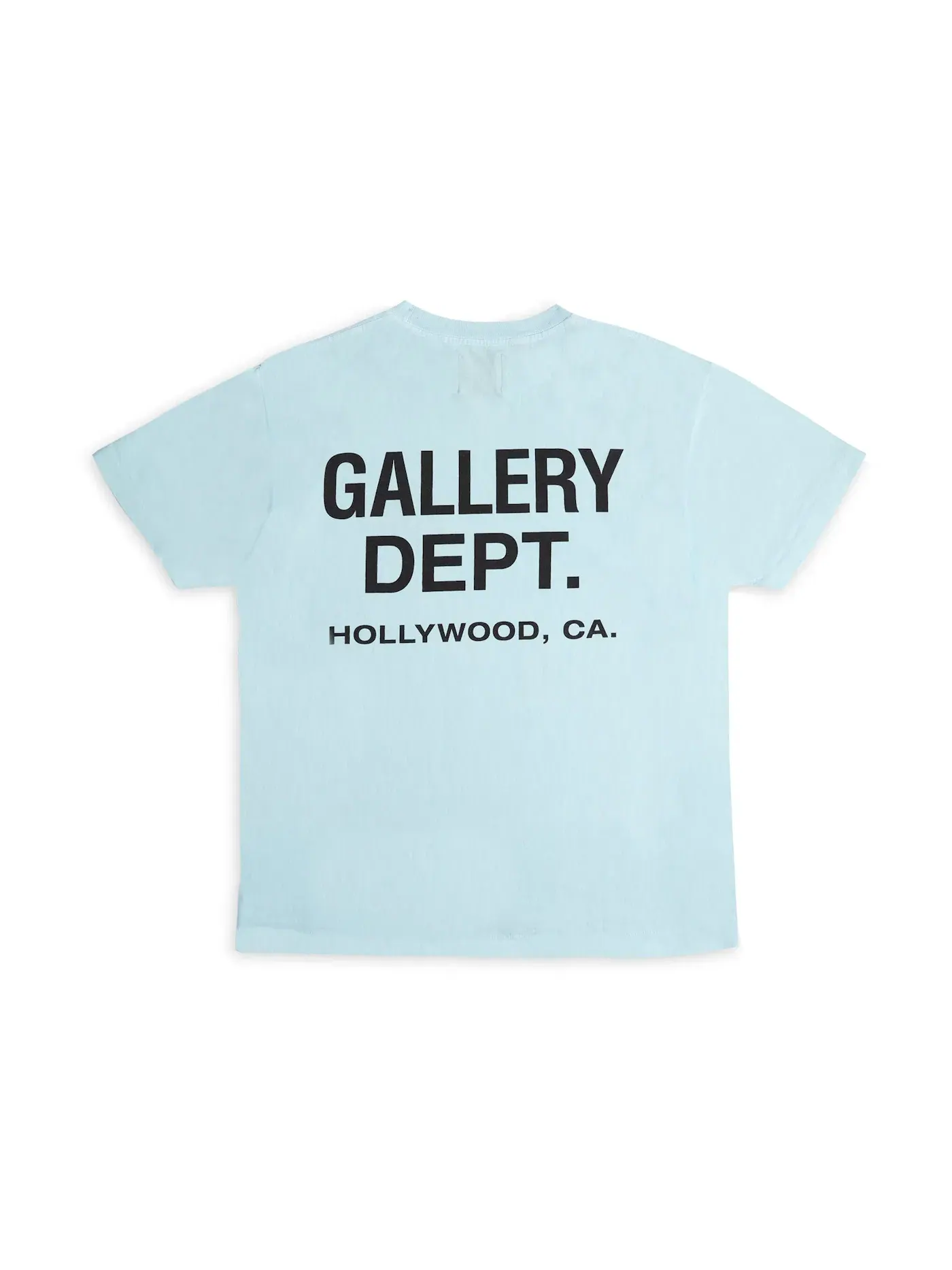 Мужская футболка с принтом Gallery Dept. T-shirt — изображение 2 из 2, синий