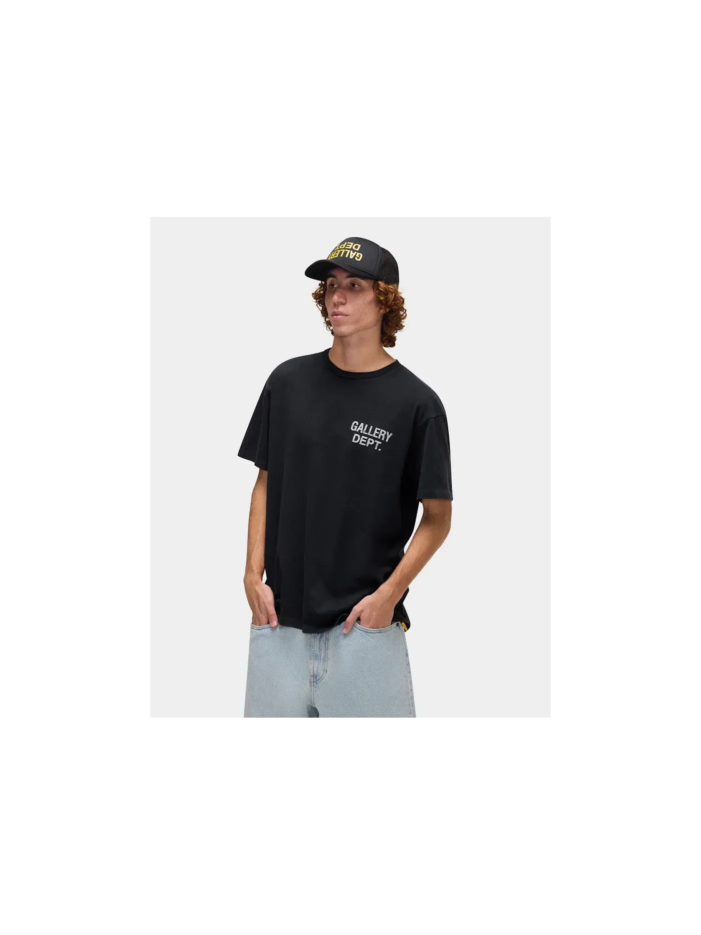 Мужская футболка с принтом Souvenir T-Shirt Gallery Dept. — изображение 4 из 6, белый