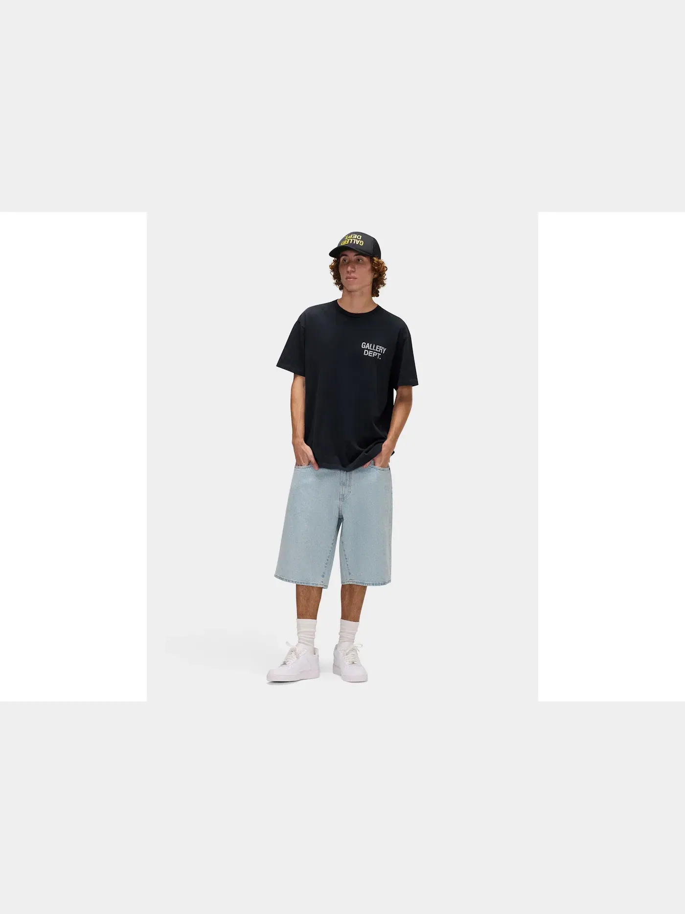 Мужская футболка с принтом Souvenir T-Shirt Gallery Dept. — изображение 6 из 6, белый