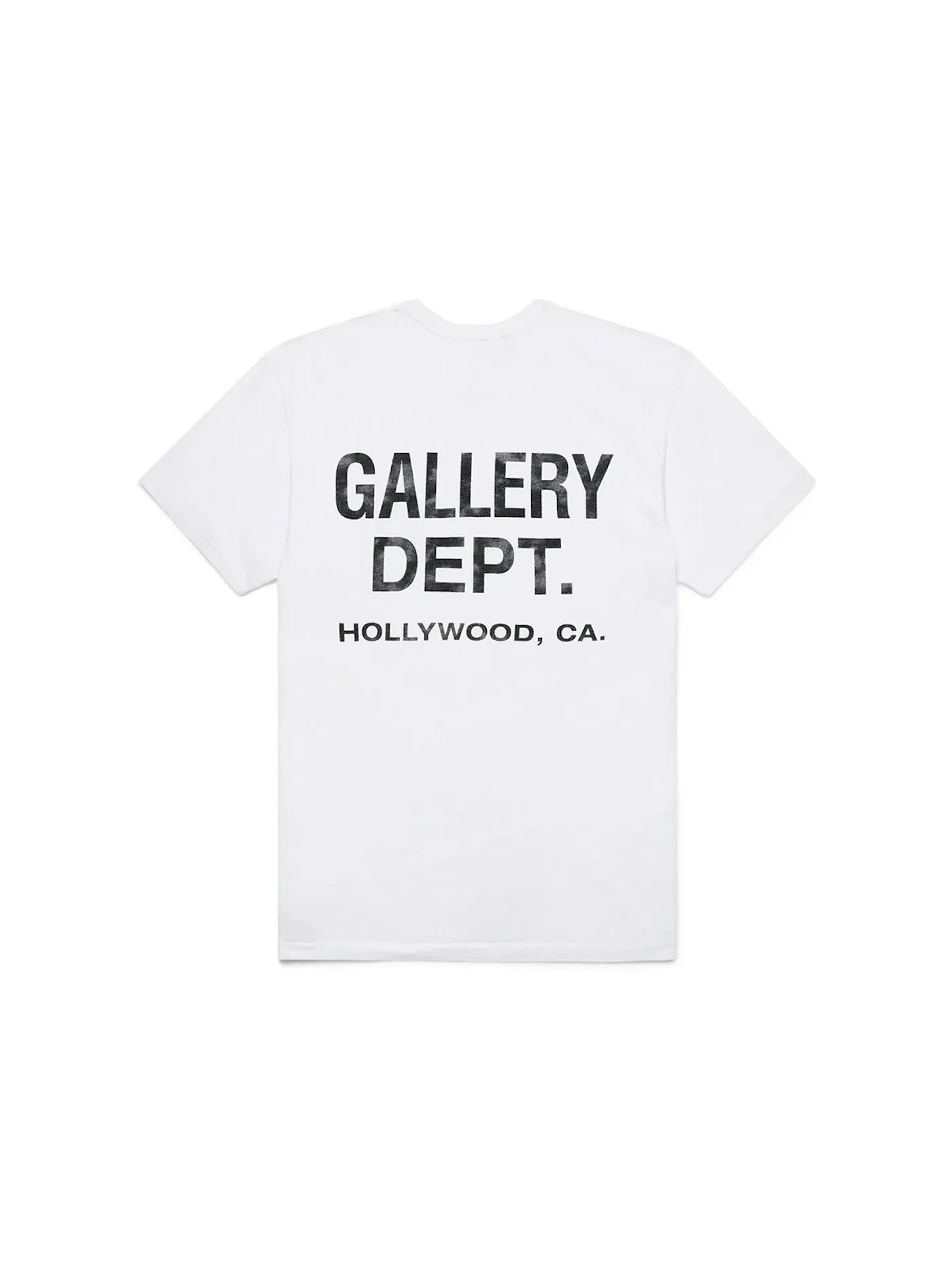 Мужская футболка с принтом Gallery Dept. T-Shirt — изображение 1 из 4, белый черный