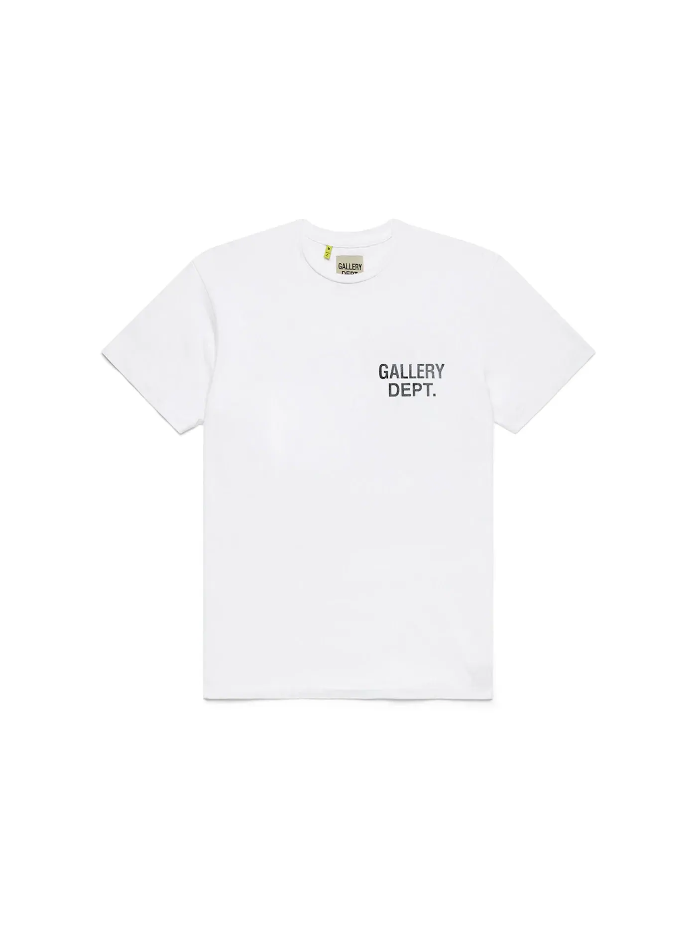 Мужская футболка с принтом Gallery Dept. T-Shirt — изображение 2 из 4, белый черный