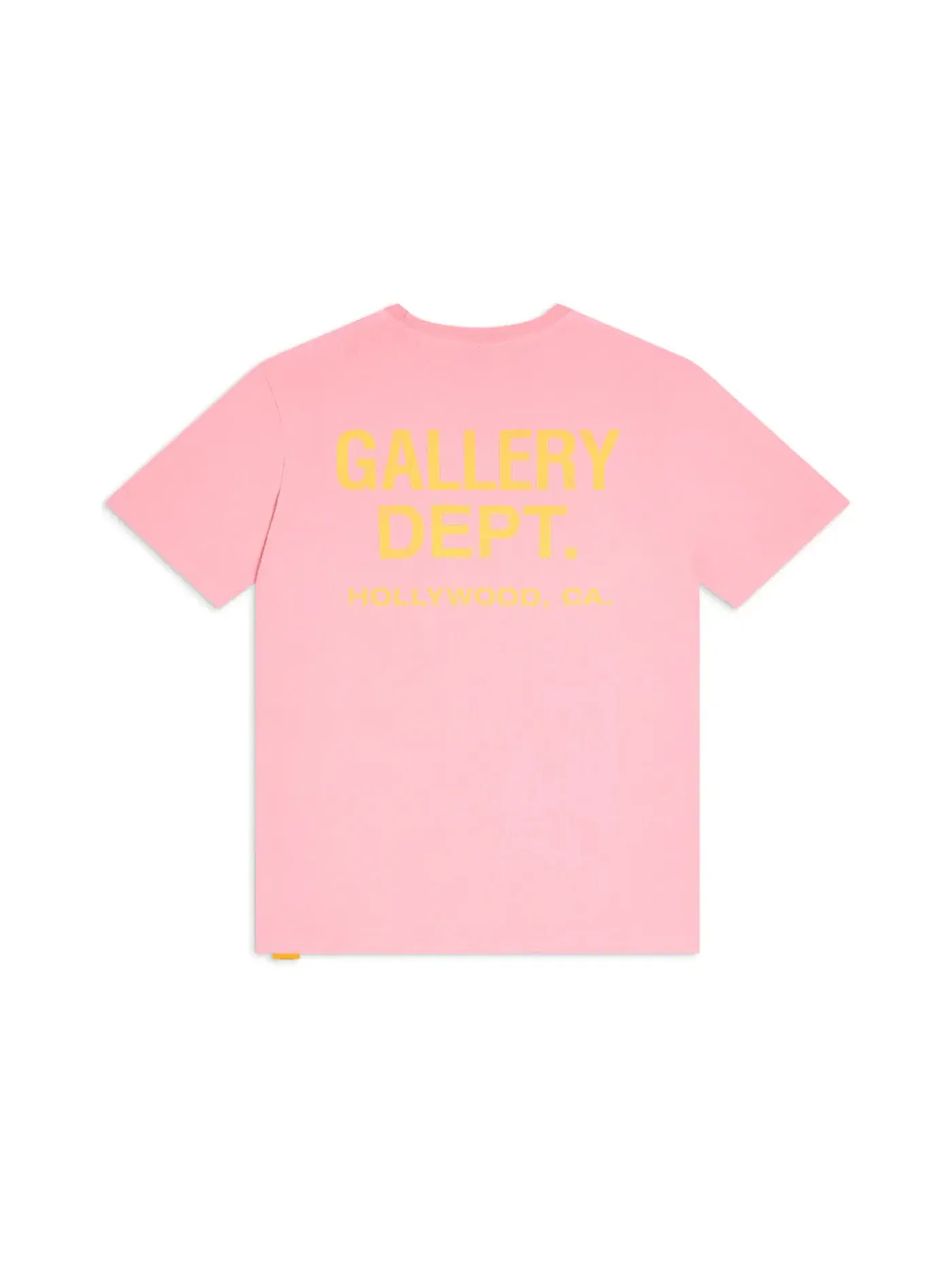 Мужская футболка с принтом Gallery Dept. Souvenir Tee — изображение 1 из 2, розовый