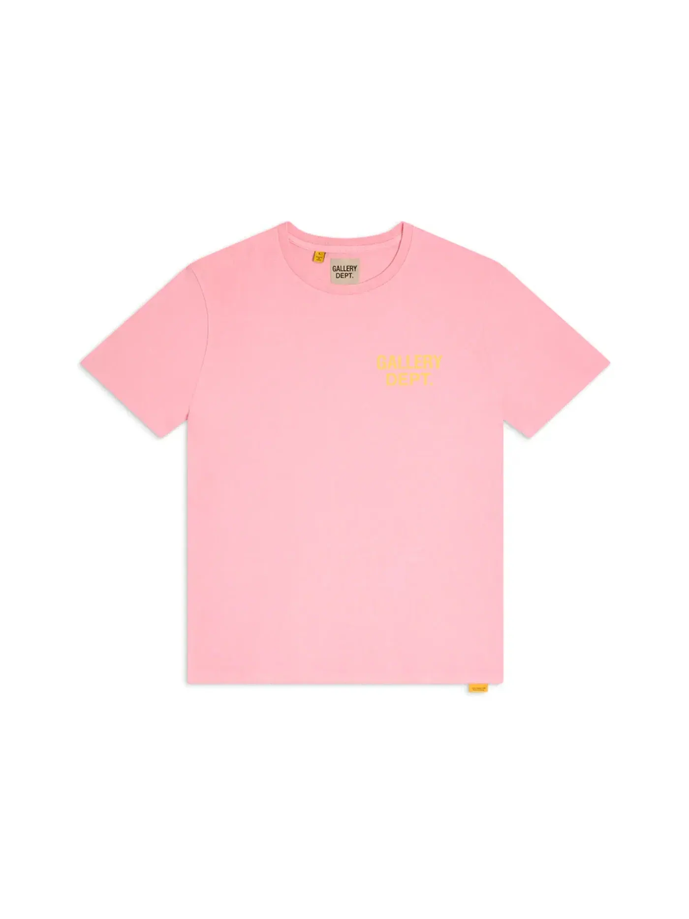 Мужская футболка с принтом Gallery Dept. Souvenir Tee — изображение 2 из 2, розовый