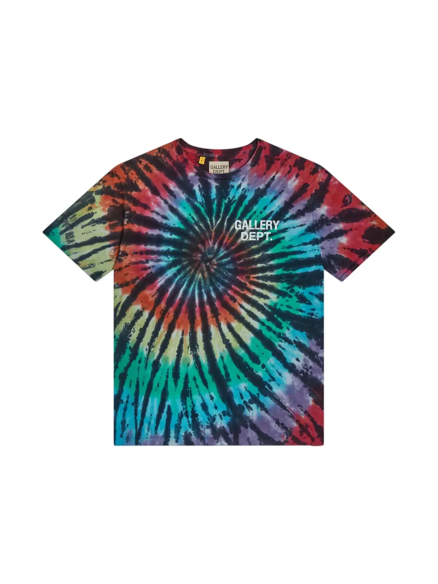 Мужская футболка с принтом Gallery Dept. Tee — изображение 2 из 2, бежевый