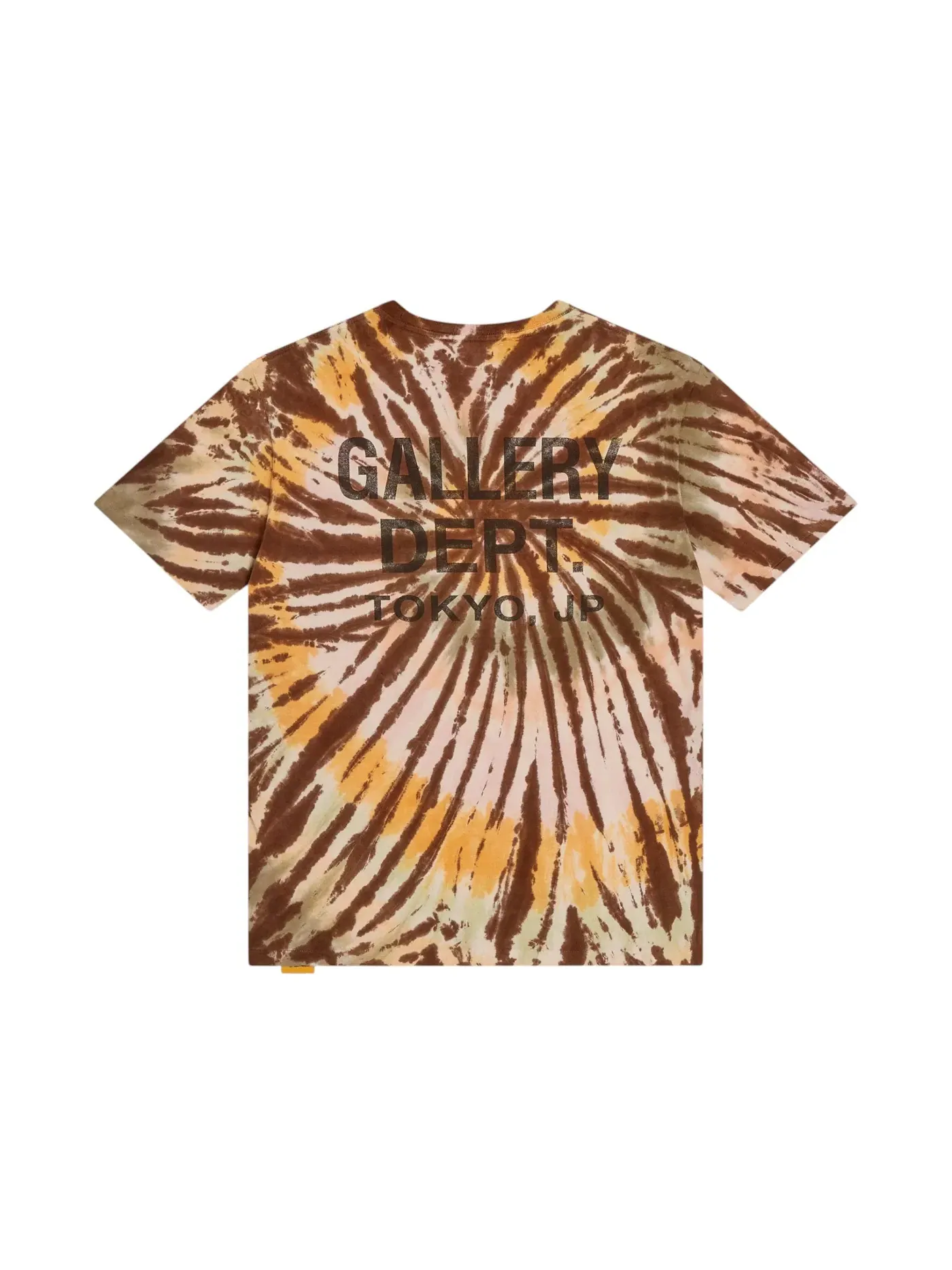 Мужская футболка с принтом Gallery Dept. Tee — изображение 1 из 2, бежевый