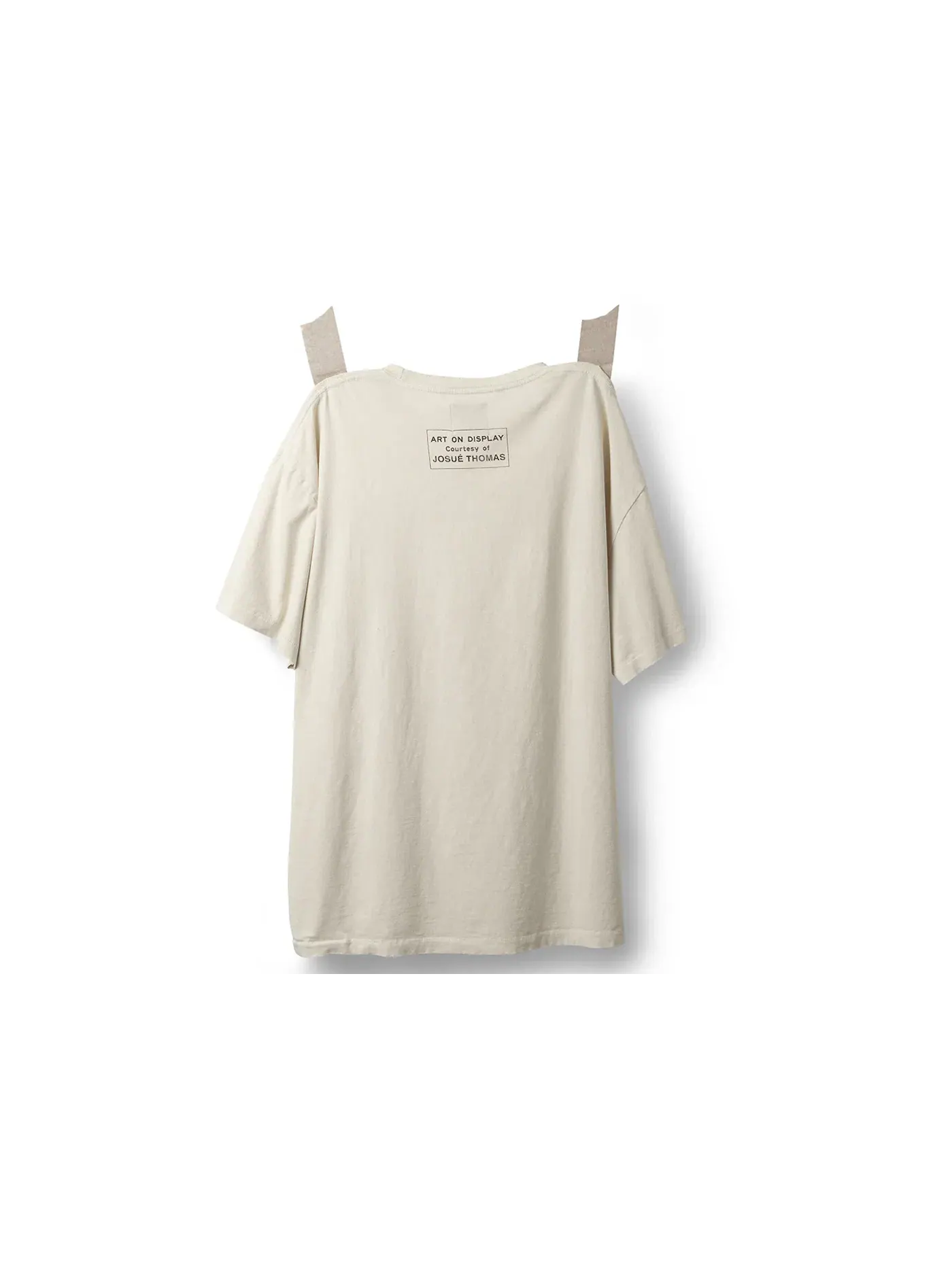 Мужская футболка с принтом Gallery Dept. Tee — изображение 2 из 2, белый