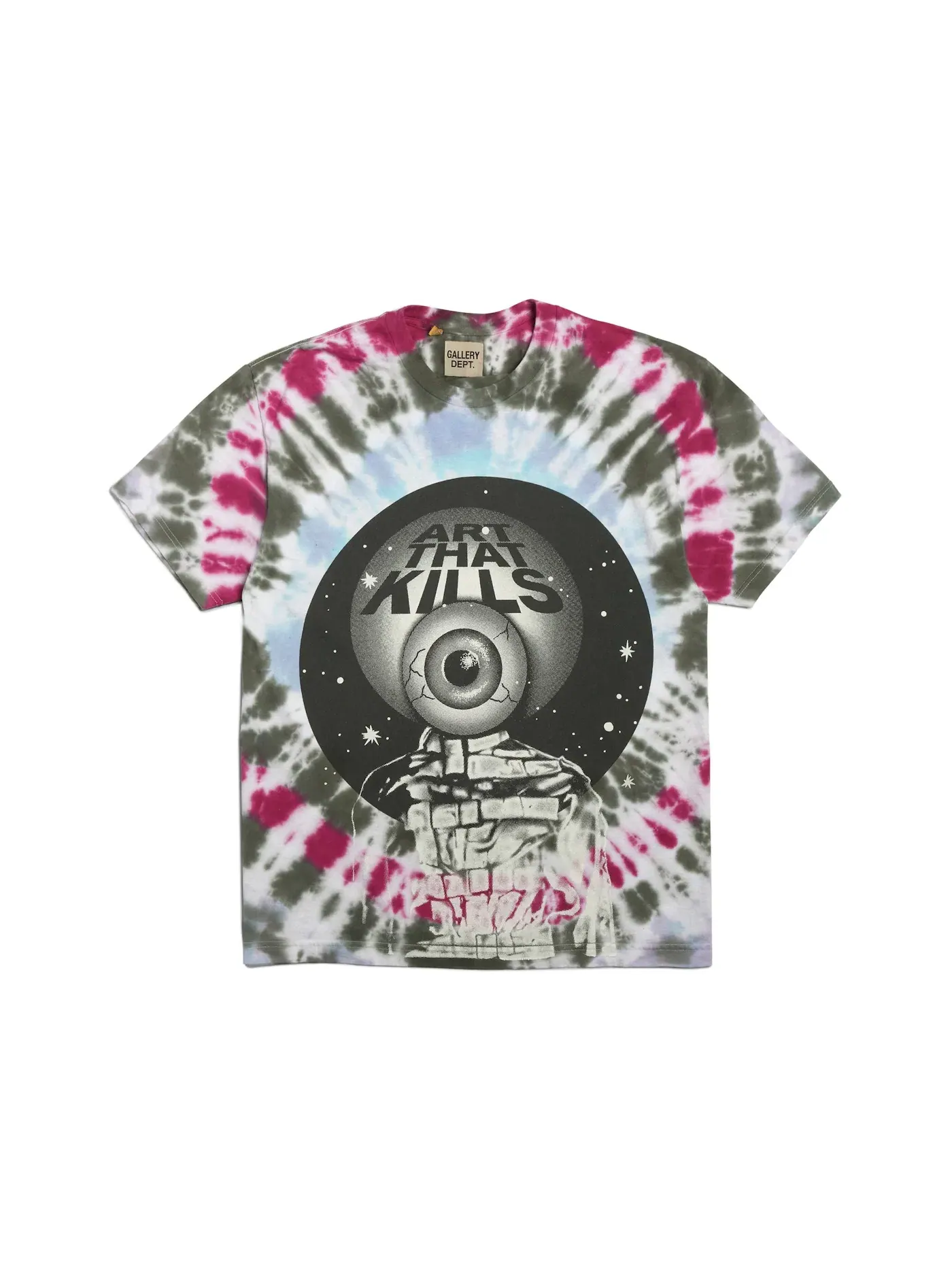 Мужская футболка с принтом Gallery Dept. Totally Rod T-Shirt — изображение 1 из 2, мульти
