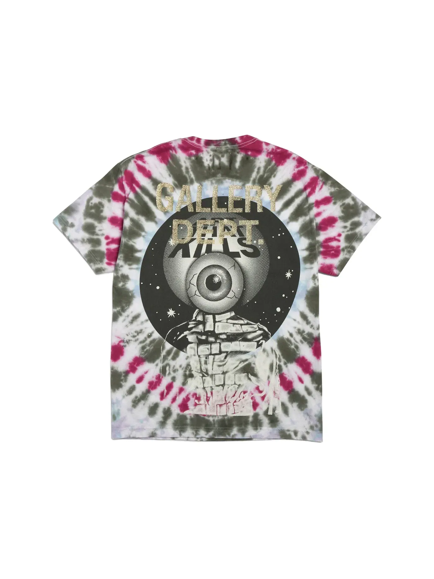 Мужская футболка с принтом Gallery Dept. Totally Rod T-Shirt — изображение 2 из 2, мульти