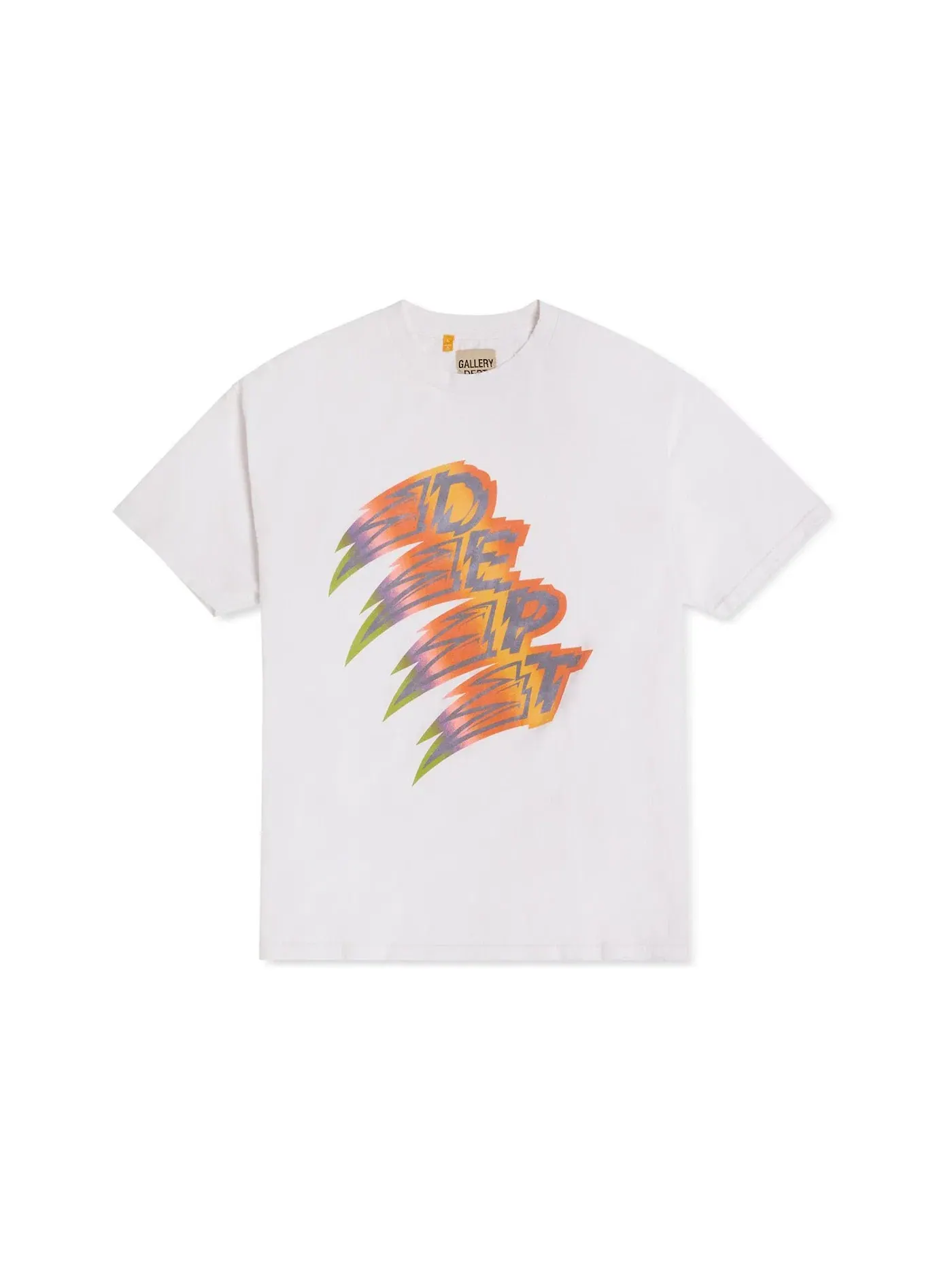 Мужская футболка с принтом Turbo T-shirt Gallery Dept. — изображение 1 из 1, белый
