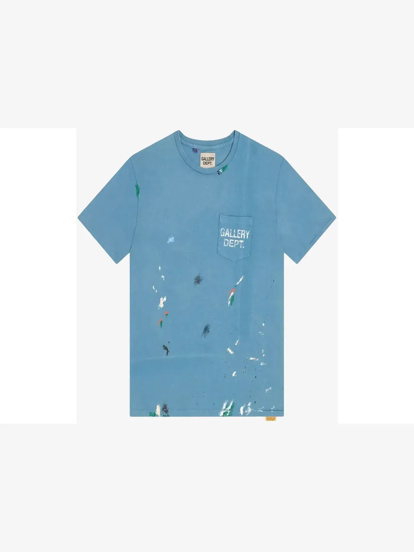 Мужская футболка с принтом Gallery Dept. Vintage Logo Painted — изображение 1 из 1, синий