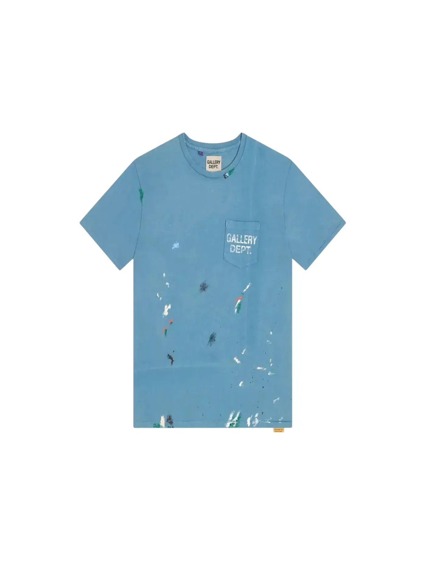 Мужская футболка с принтом Tee Gallery Dept. — изображение 1 из 1, синий