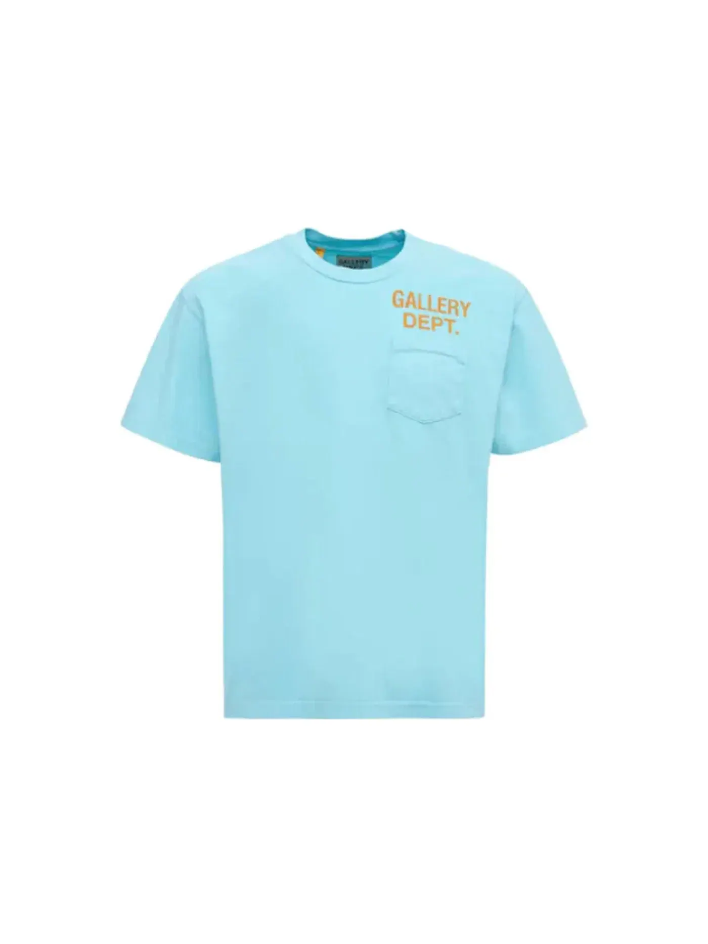 Мужская футболка с принтом Gallery Dept. T-shirt — изображение 1 из 1, синий