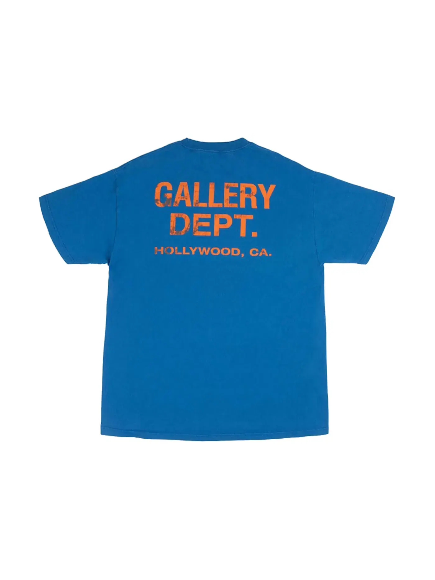 Мужская футболка с принтом Vintage Souvenir T-Shirt Gallery Dept. — изображение 1 из 2, синий