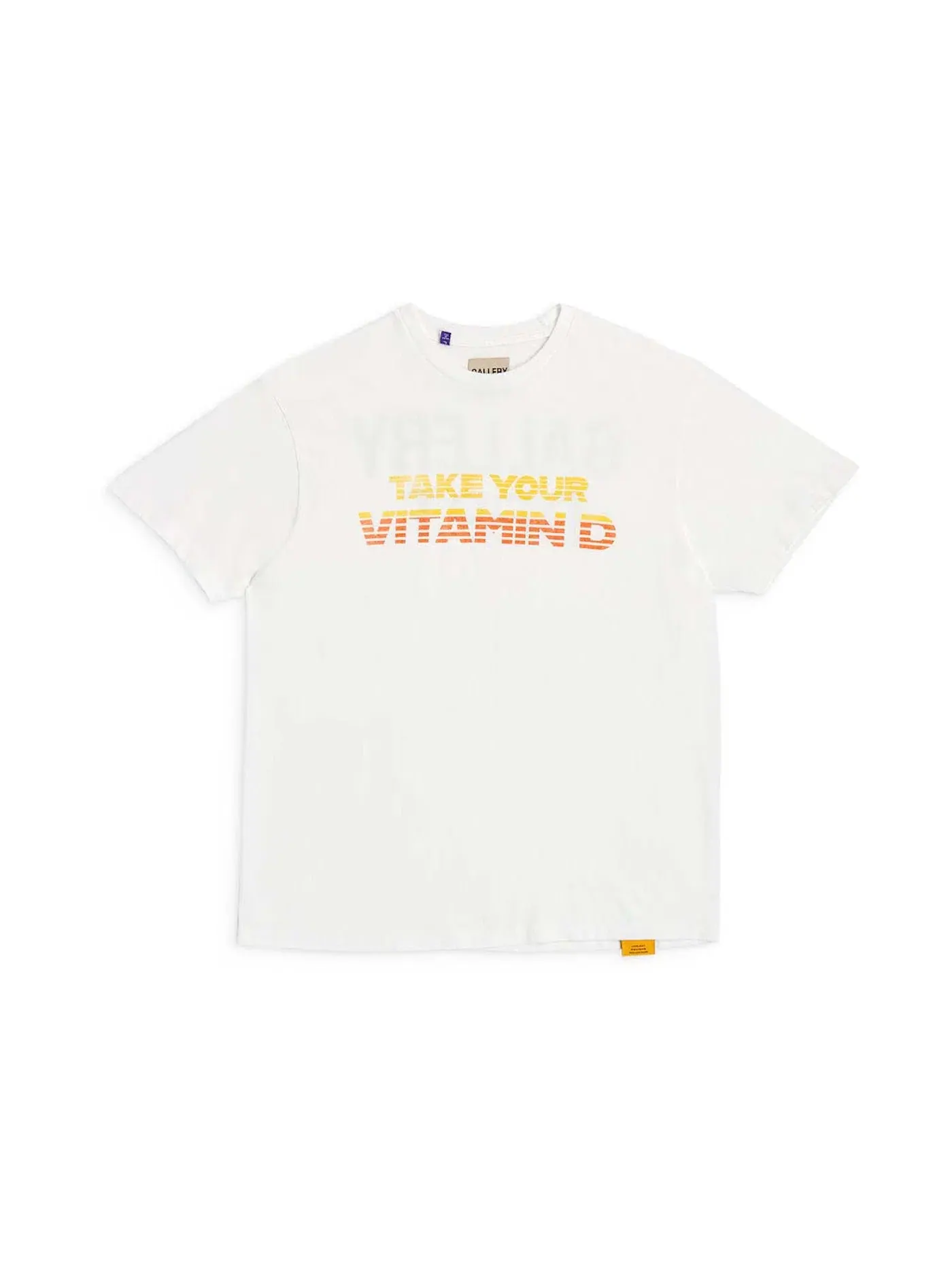 Мужская футболка с принтом Gallery Dept. Tee — изображение 1 из 2, белый