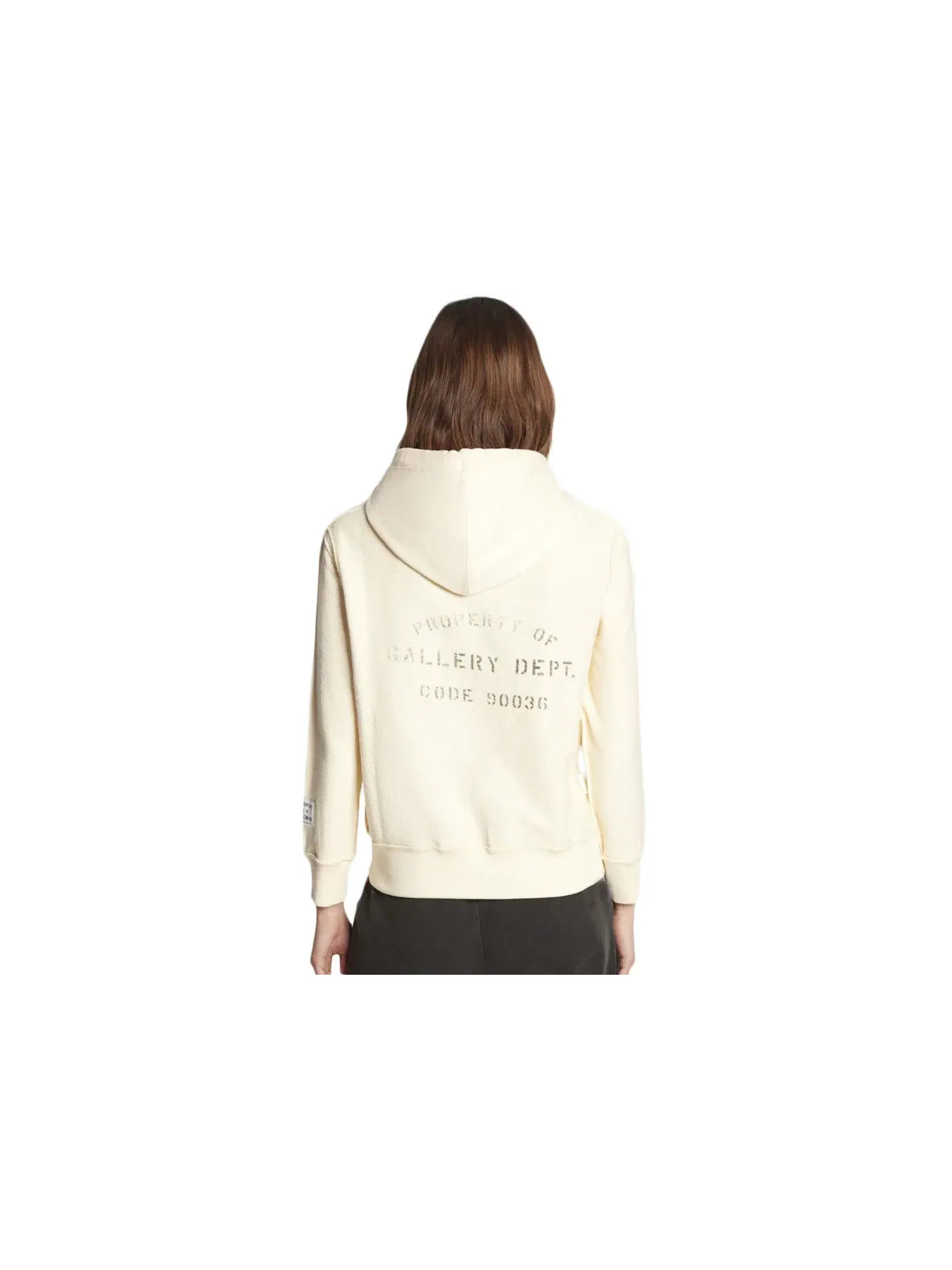 Женская худи с длинным рукавом Reverse Hoodie Gallery Dept. x Lanvin — изображение 2 из 2, мульти