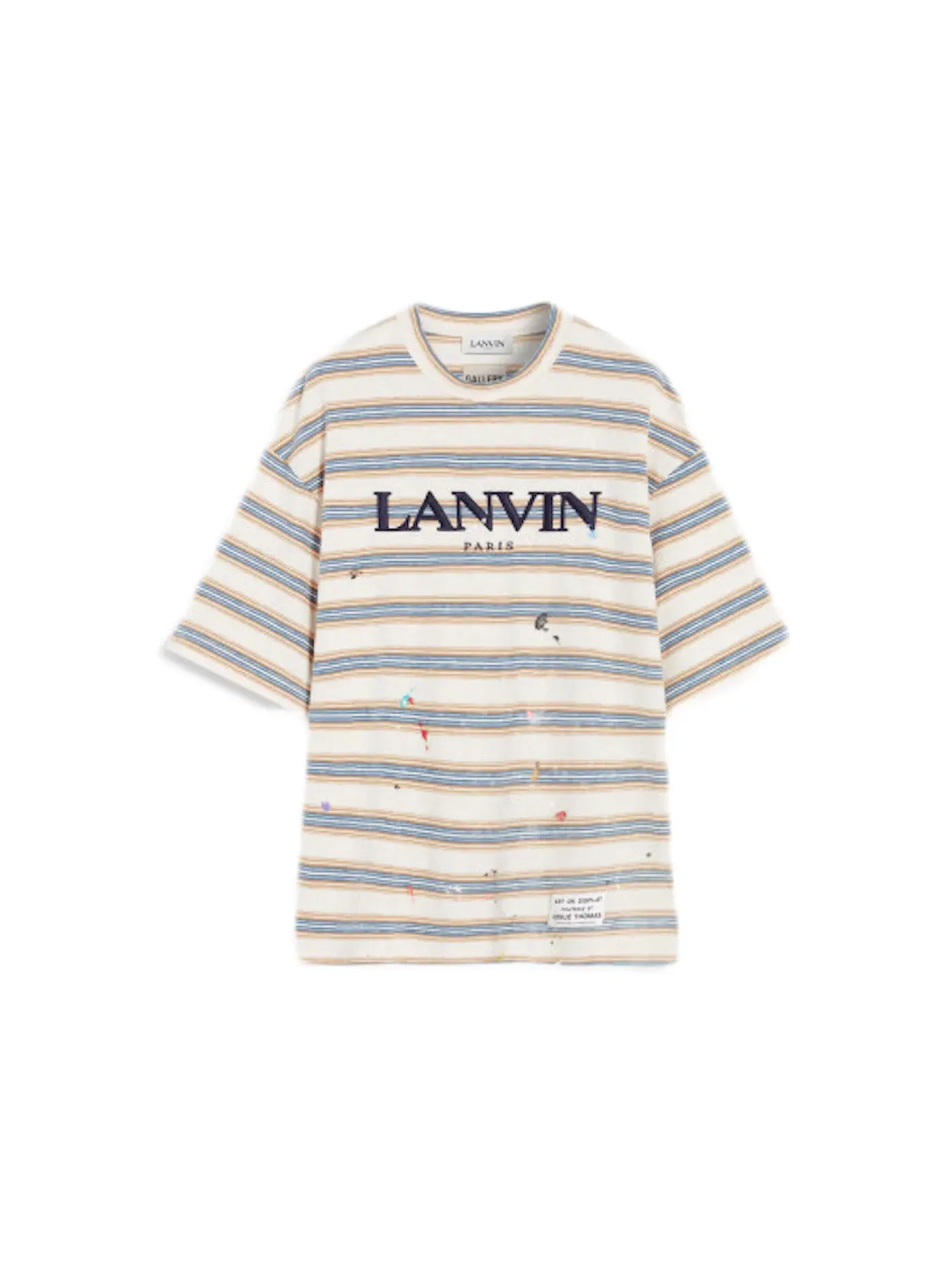 Мужская футболка с принтом Gallery Dept. x Lanvin T-shirt Multi — изображение 1 из 1, мульти