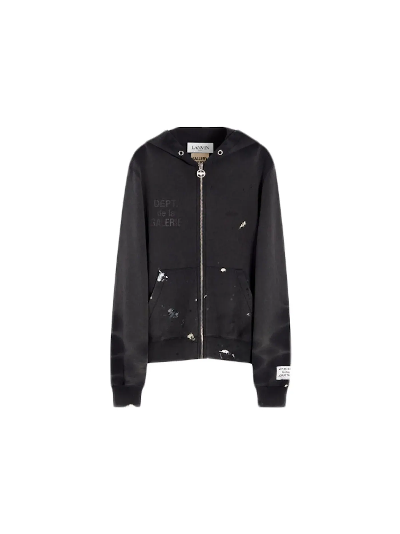 Мужская худи с молнией Zip Up Hoodie Gallery Dept. — изображение 1 из 1, мульти