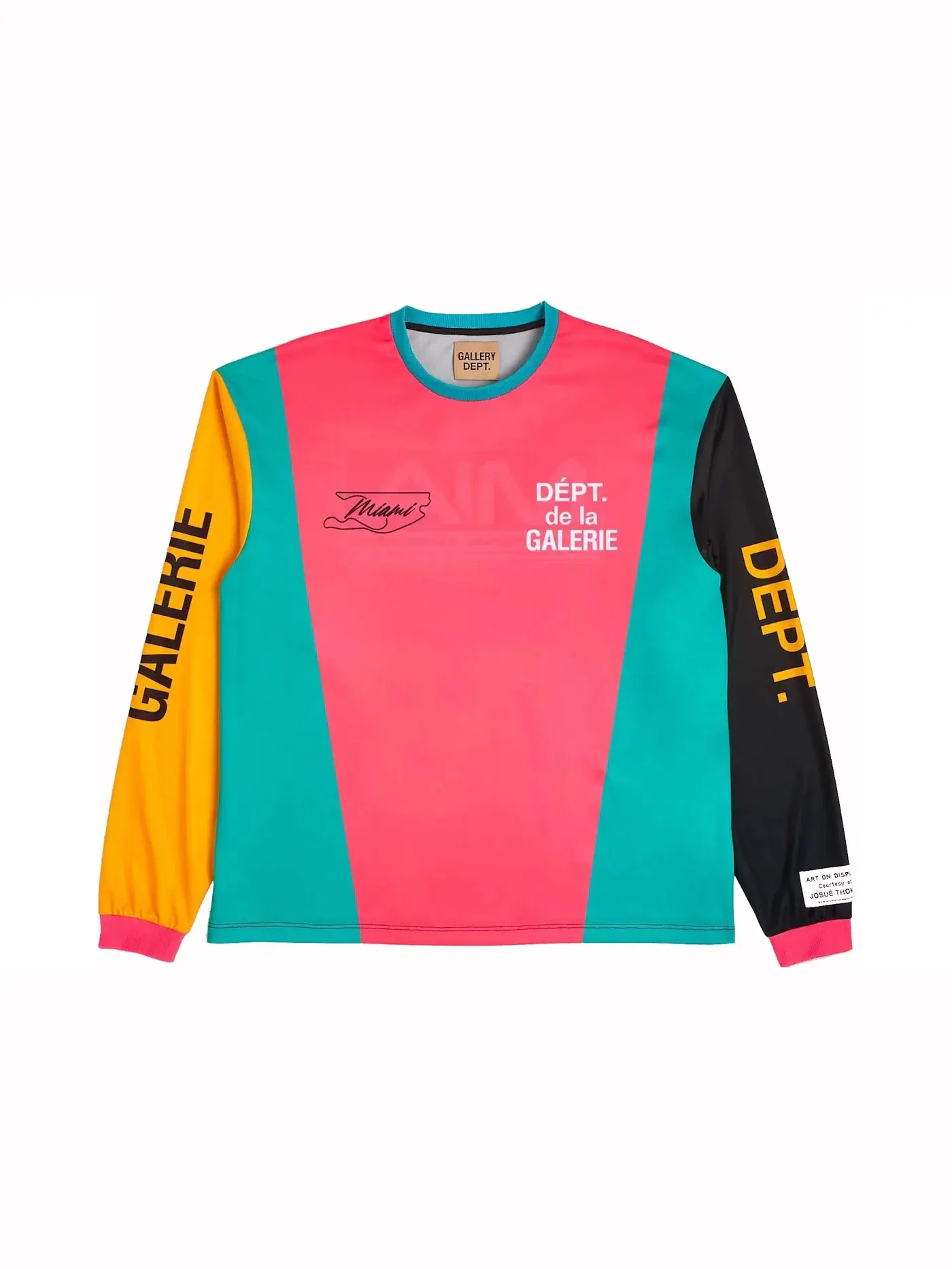 Мужская джерси с принтом Gallery Dept. Jersey — изображение 1 из 2, мульти